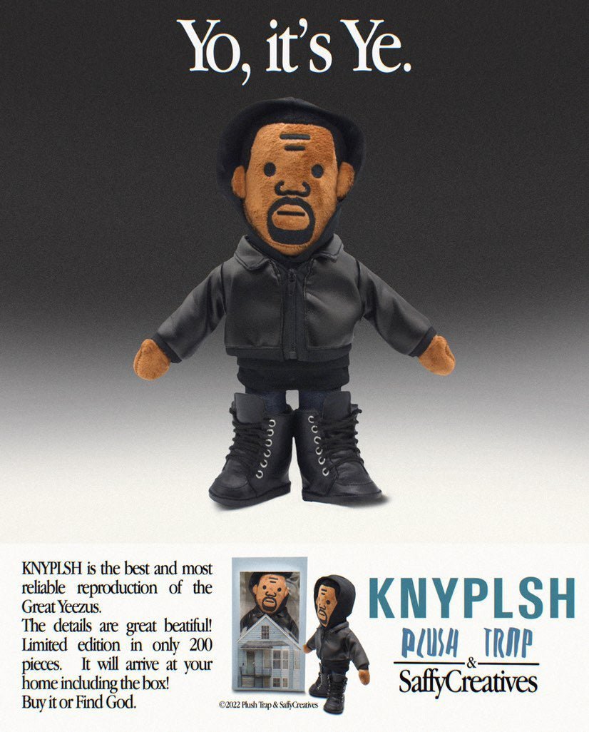 12" Limited Edition Plushie – Plush Trap x Saffy Creatives Collaboration | Numbered Collector's Item