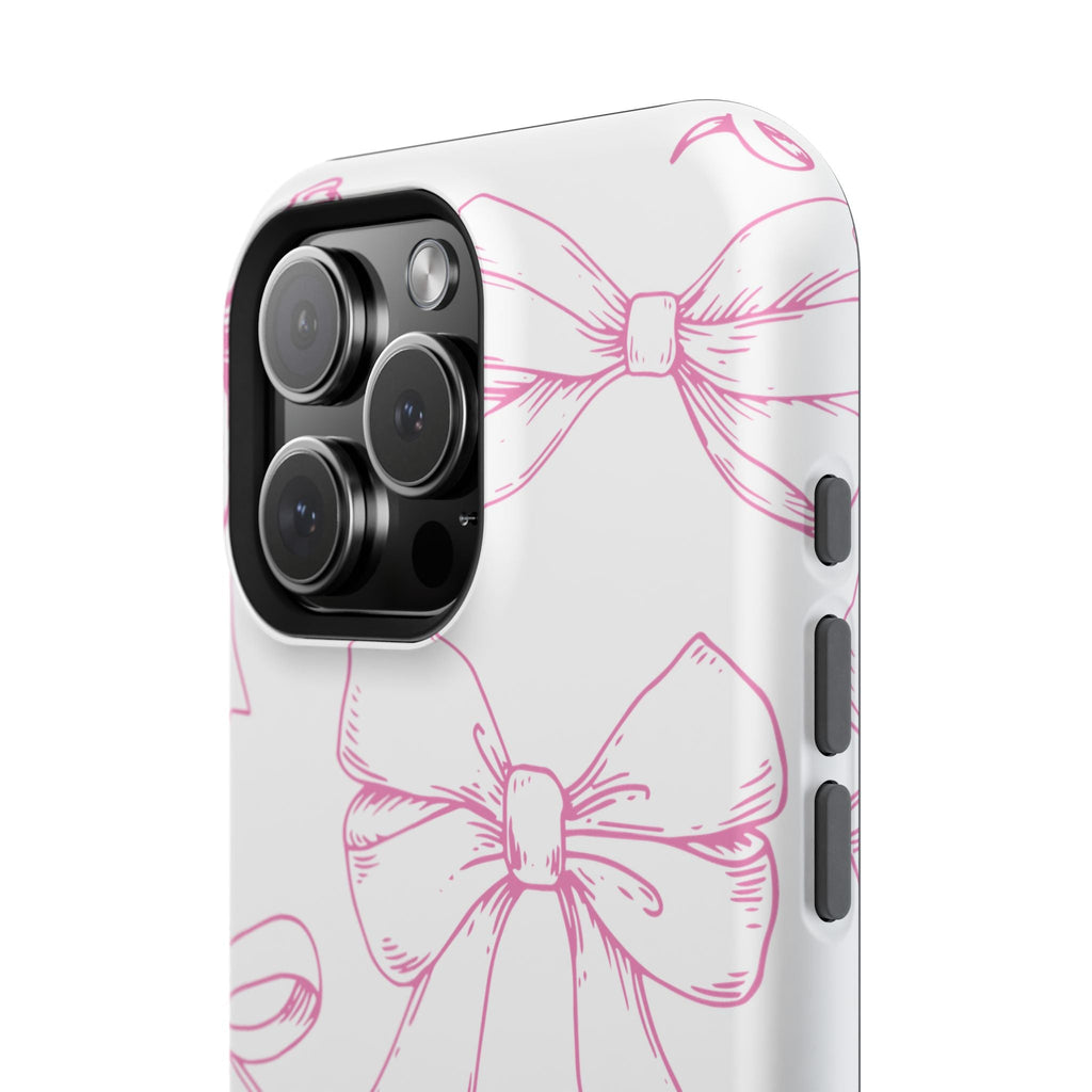 Customizable: Cute Bow Pattern Phone Case