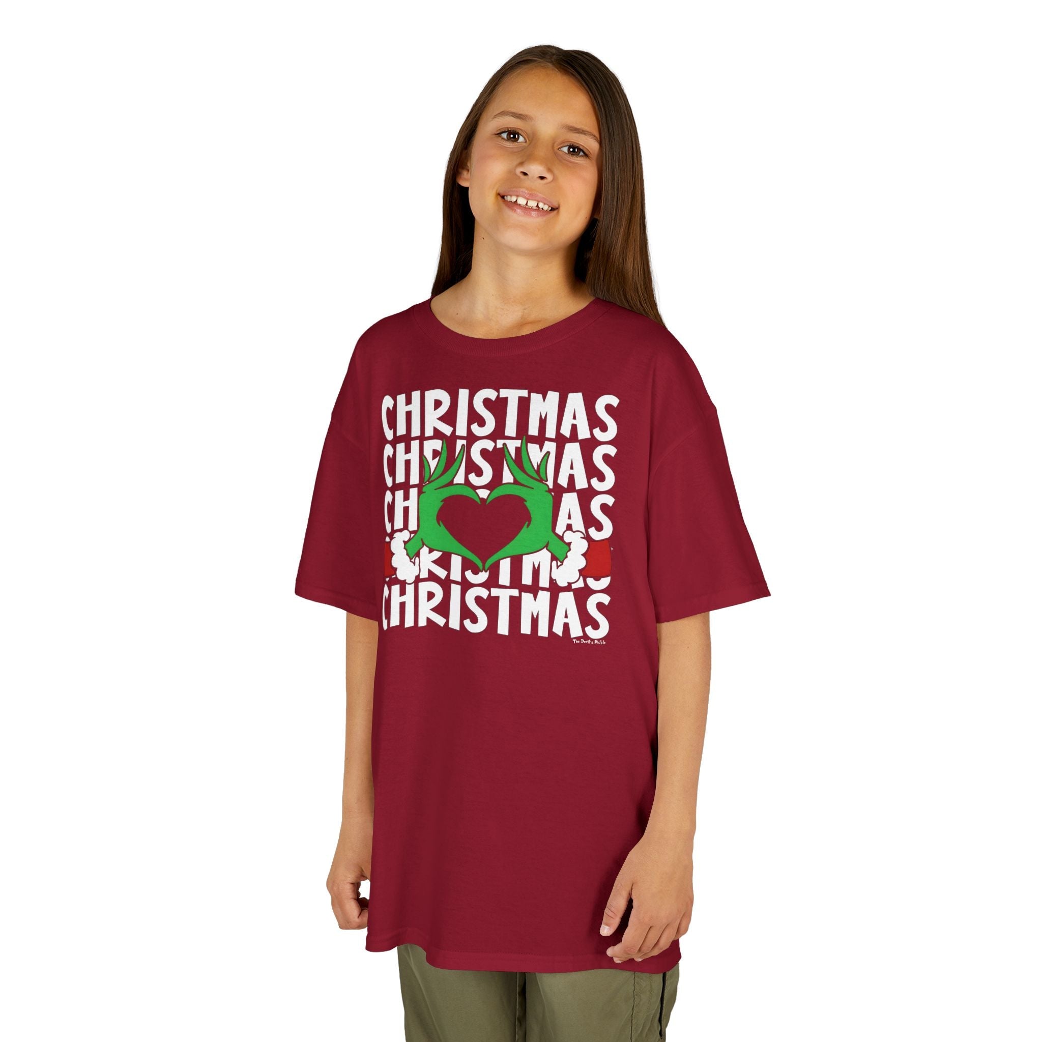Christmas Heart Kids Tee