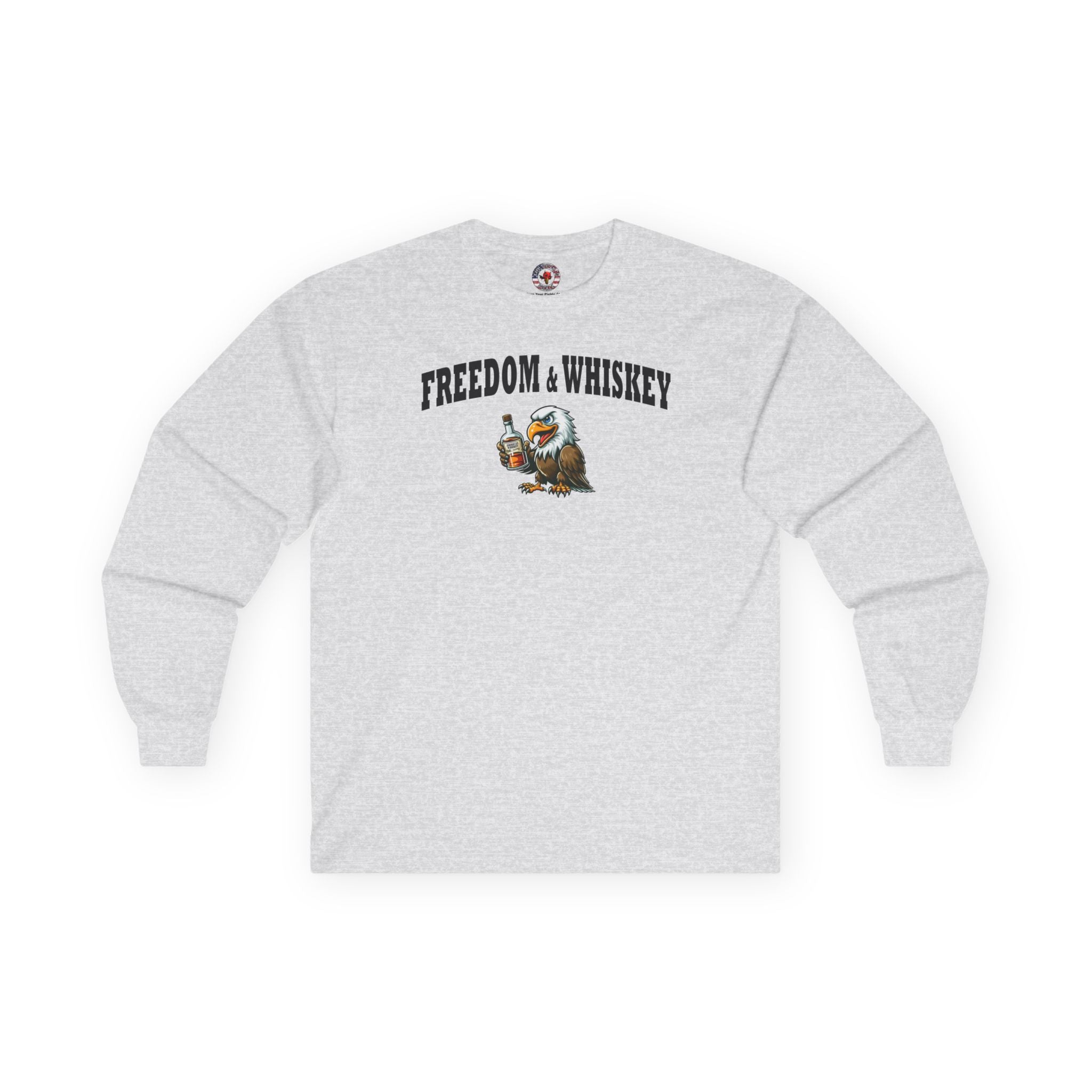 Freedom & Whiskey Long Sleeve Tee