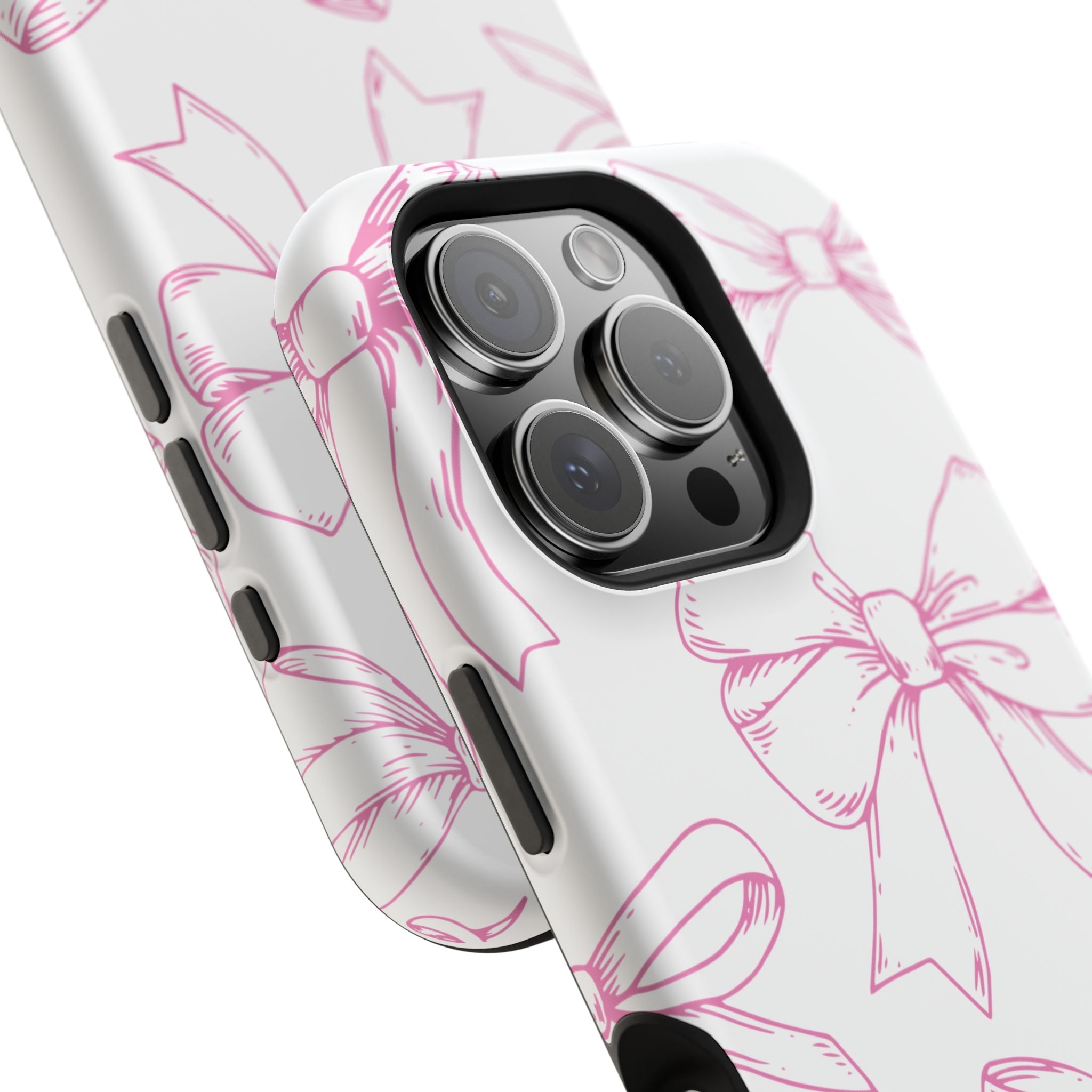 Customizable: Cute Bow Pattern Phone Case