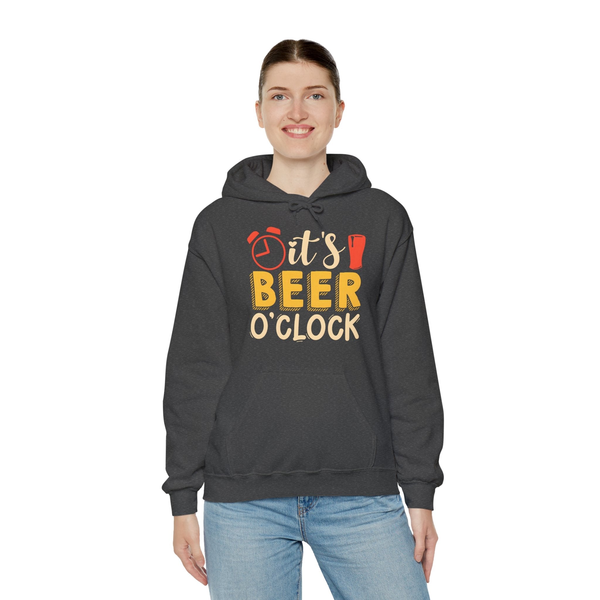 It's Beer O'clock Hooded Sweatshirt