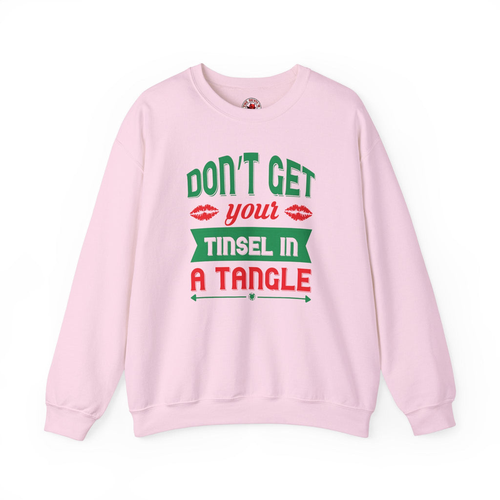 Don't Get Your Tinsel In A Tangle Crewneck Sweatshirt