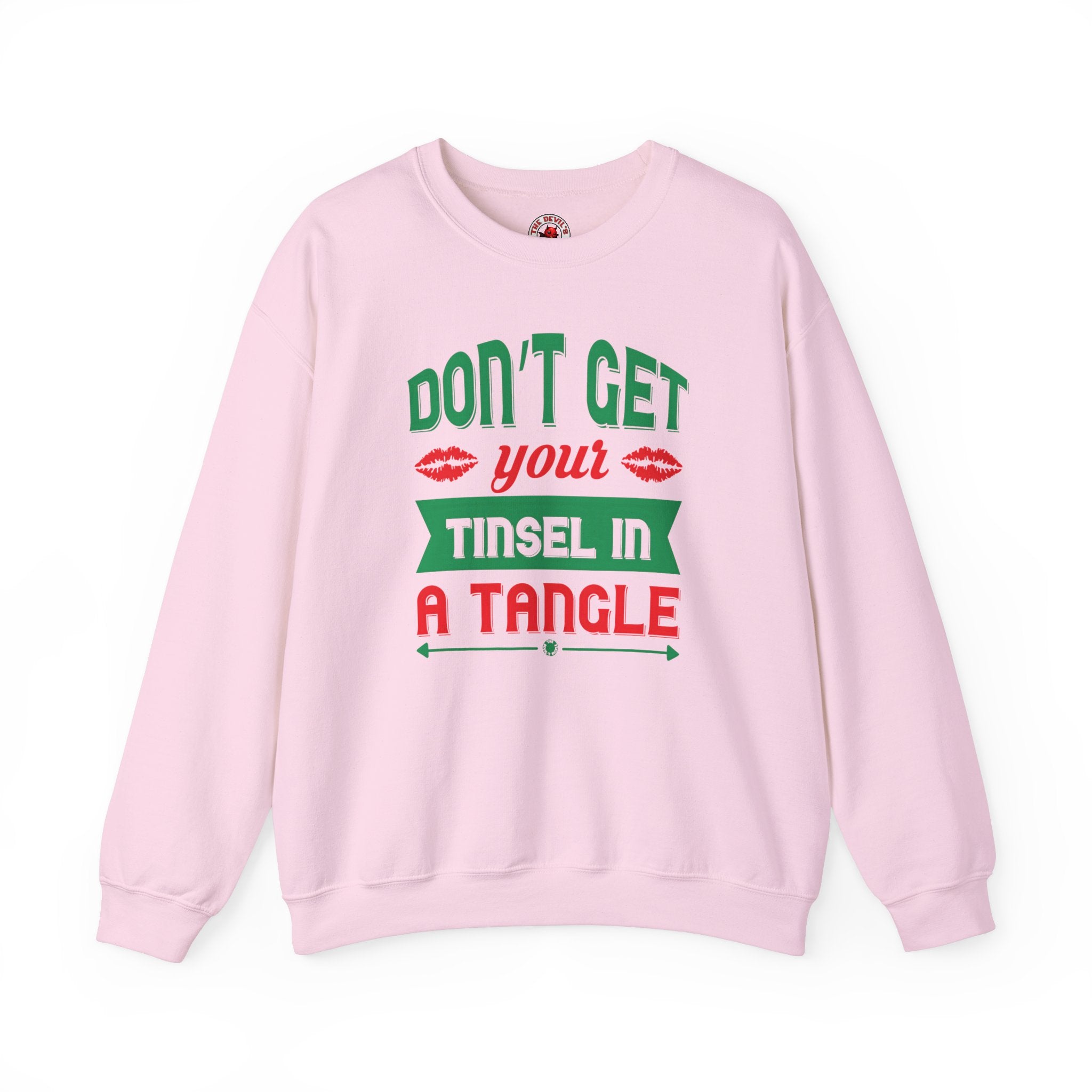 Don't Get Your Tinsel In A Tangle Crewneck Sweatshirt