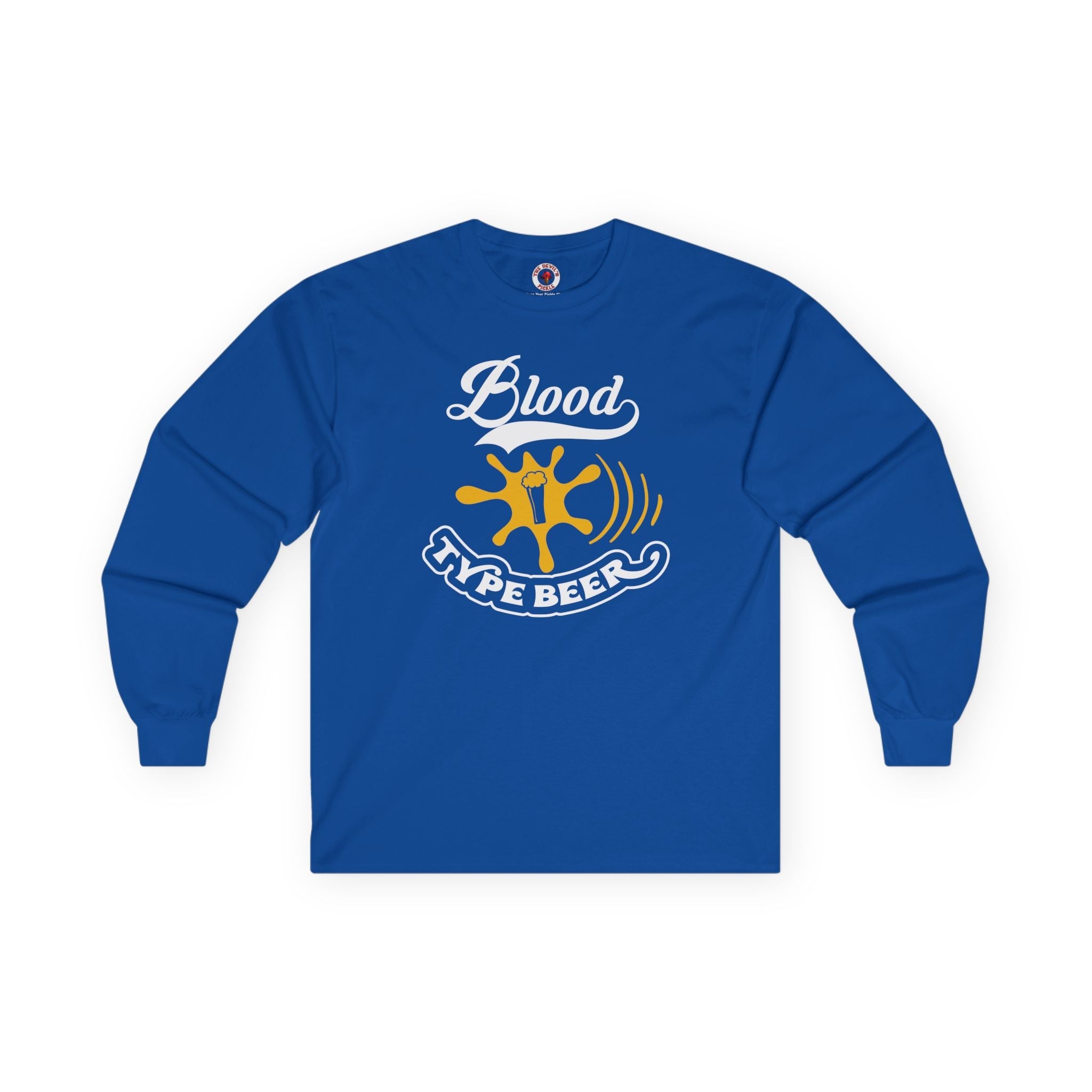 Blood Type Beer Long Sleeve Tee
