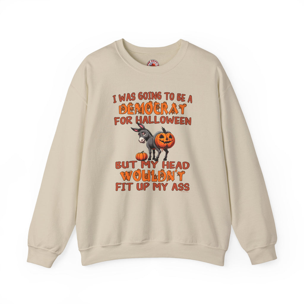 Democrat for Halloween Crewneck Sweatshirt