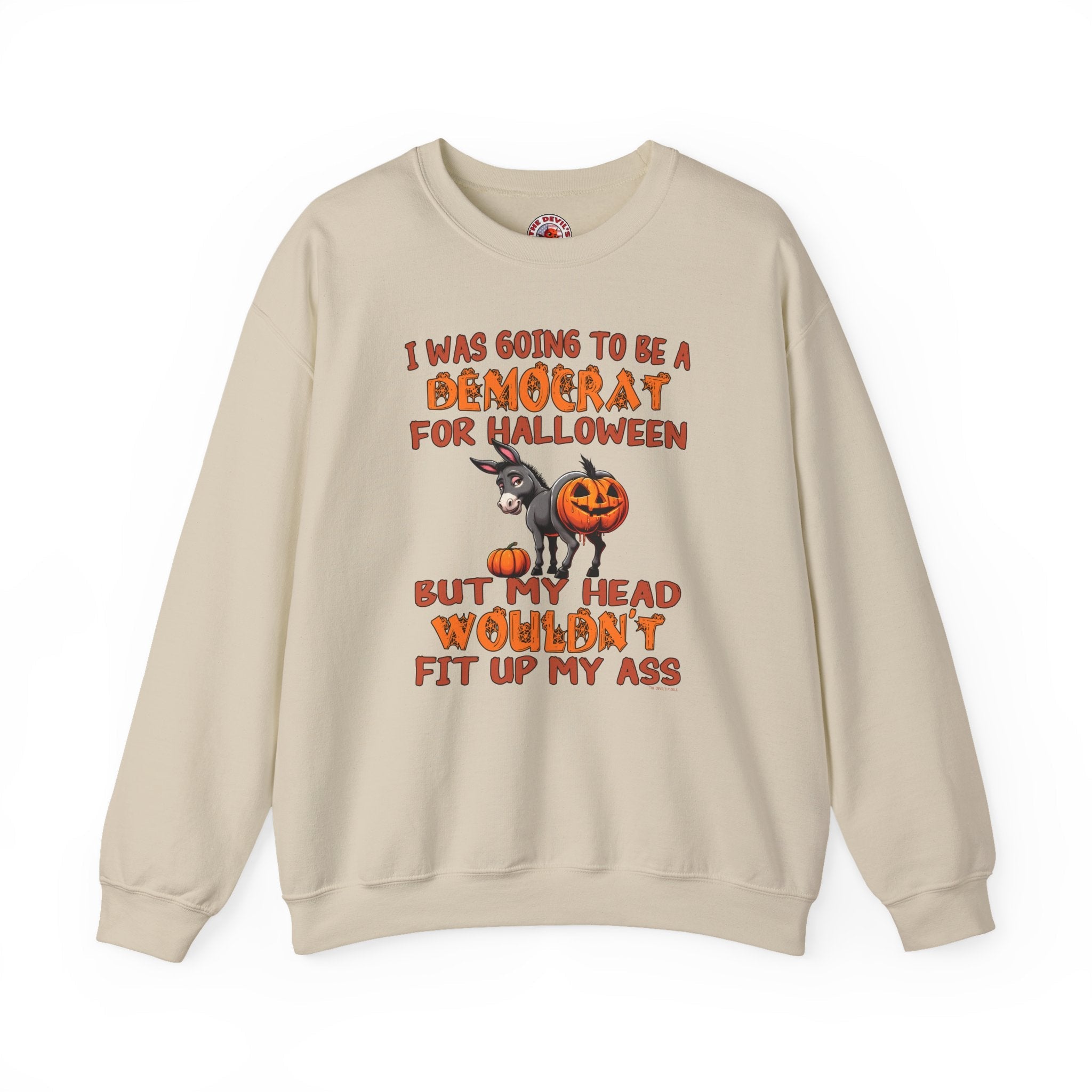Democrat for Halloween Crewneck Sweatshirt