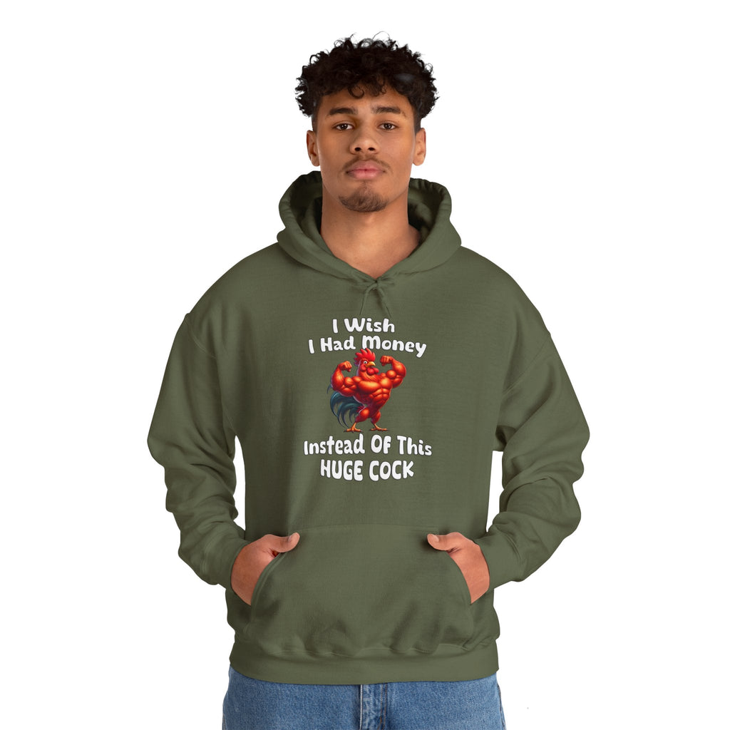 I Wish I had Money Hooded Sweatshirt
