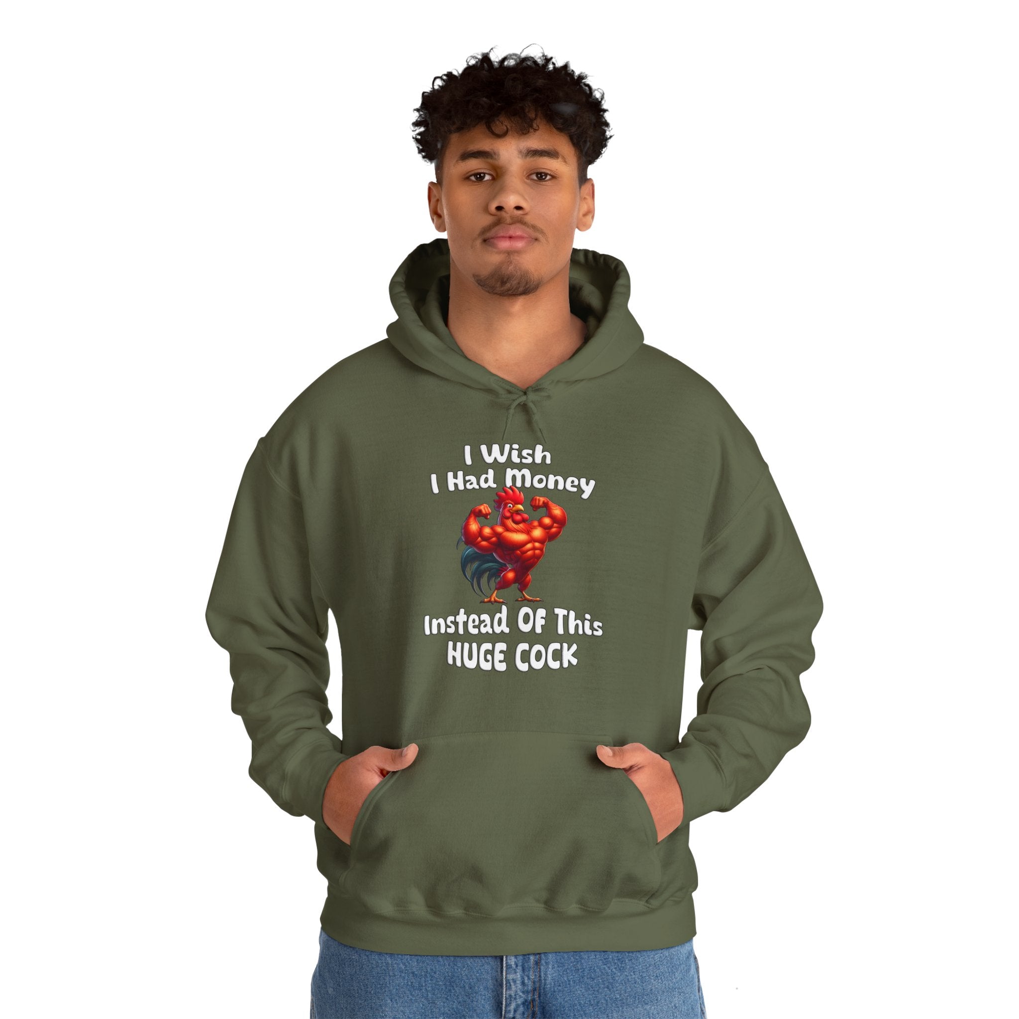 I Wish I had Money Hooded Sweatshirt