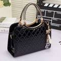 The Diamond Dazzle - Quilted Handbag with Pearl Charm
