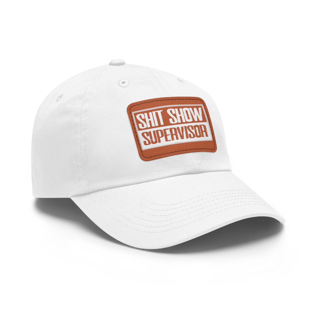 Shit Show Supervisor Hat with Leather Patch