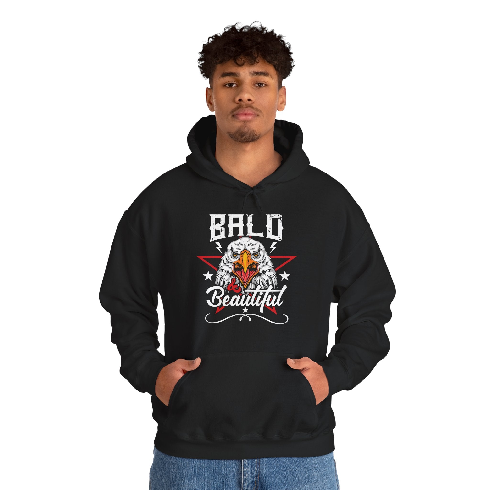 Bald And Beautiful Hooded Sweatshirt