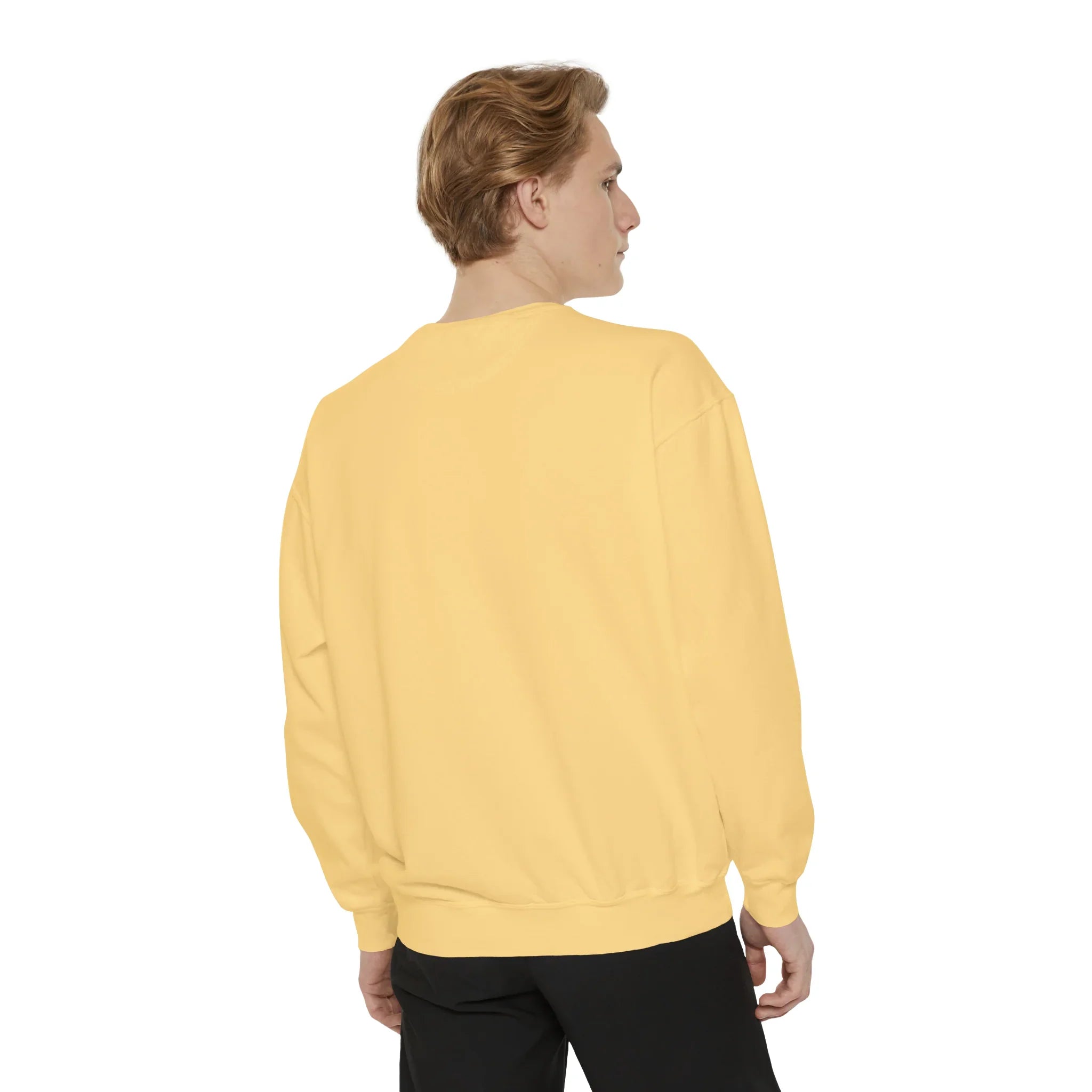 Luxlife Brands Garment-Dyed Sweatshirt
