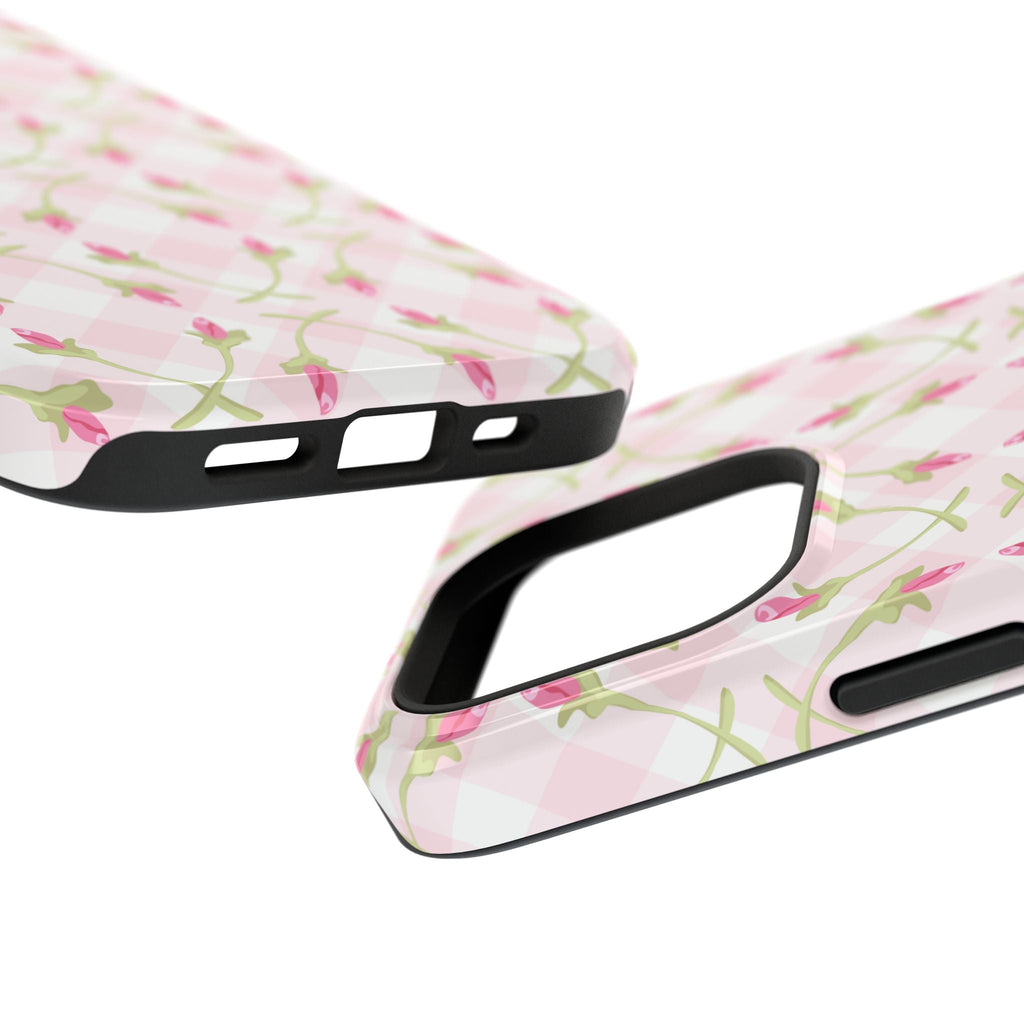 Customizable: Floral Impact-Resistant Phone Case