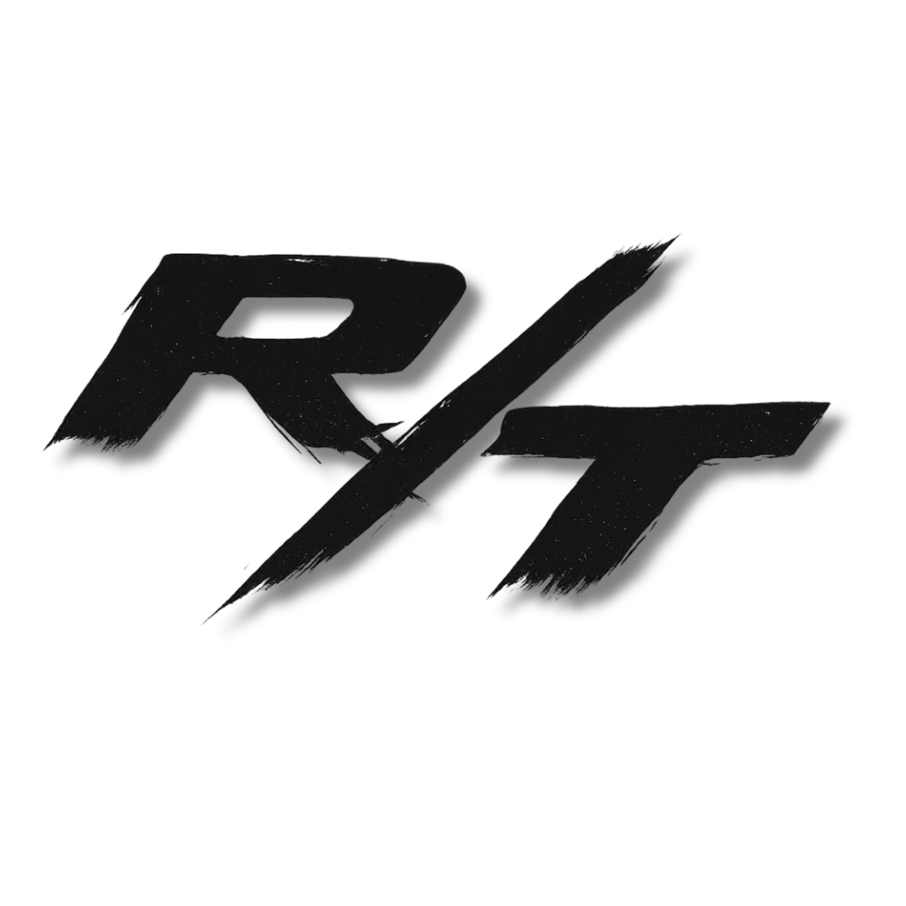 Dodge Challenger & Charger R/T Decal (2015–2023) – Premium Vinyl Sticker for Car, Window, or Body