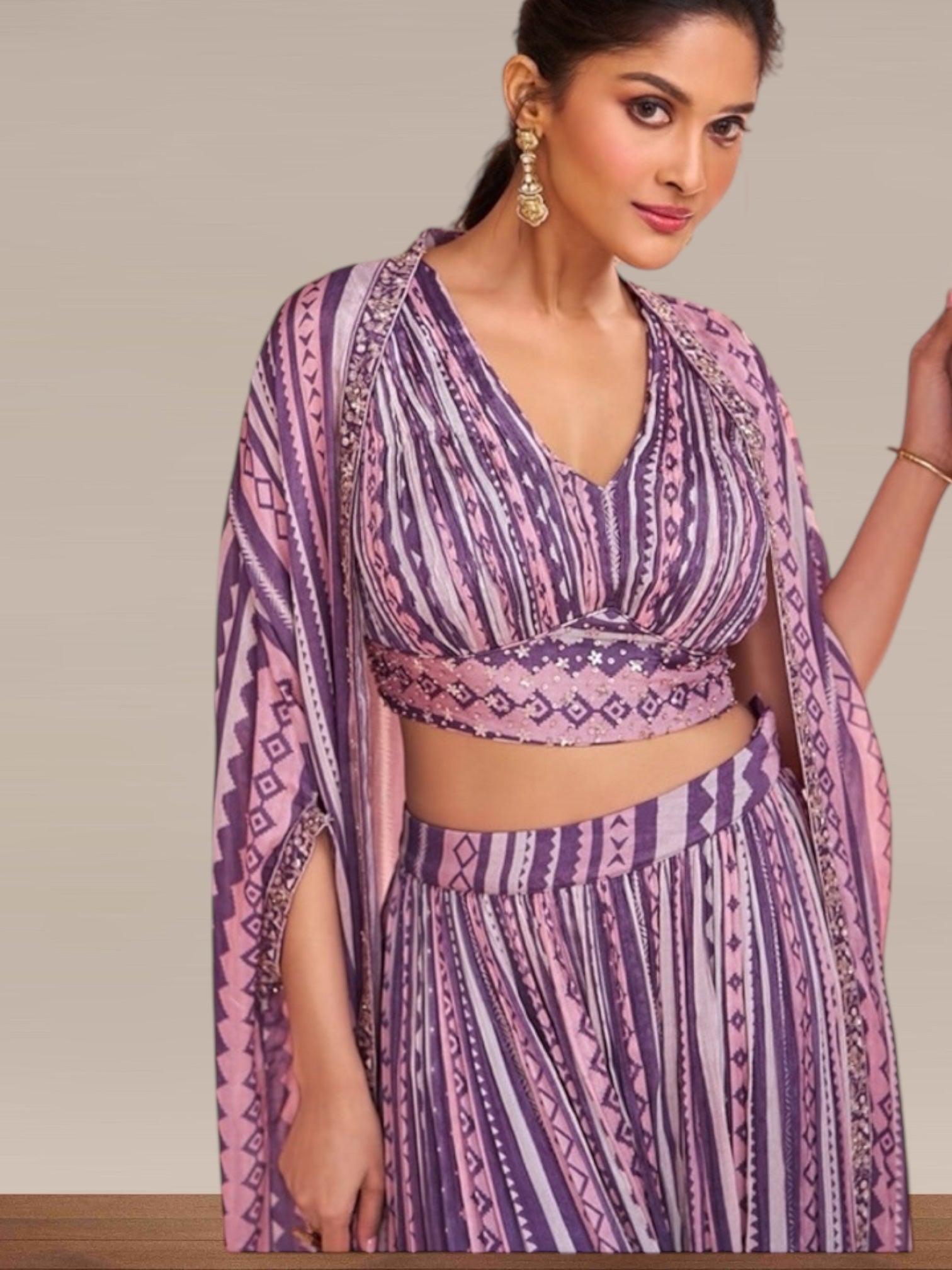 Crop top set