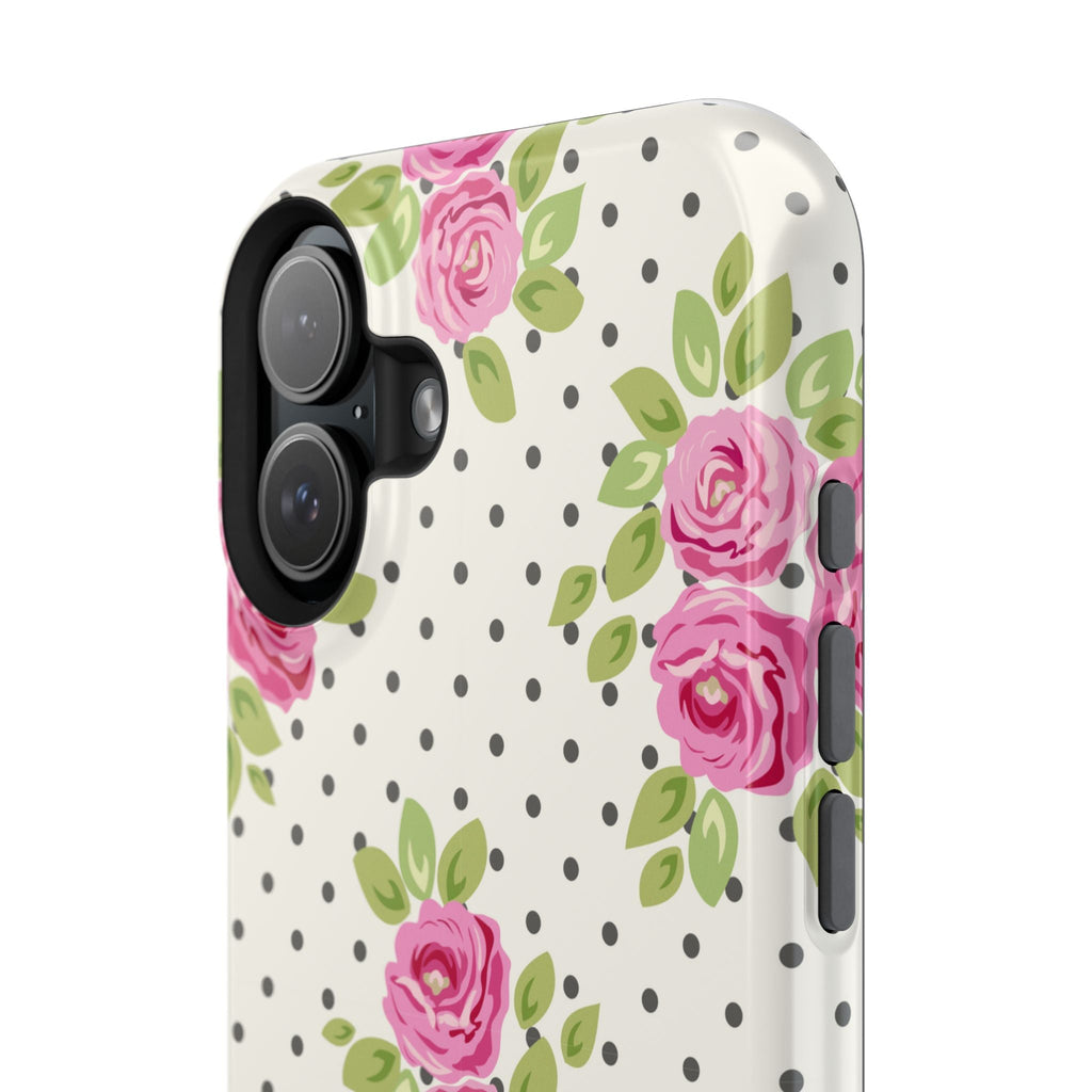 Customizable: Floral Polka Dot Phone Case