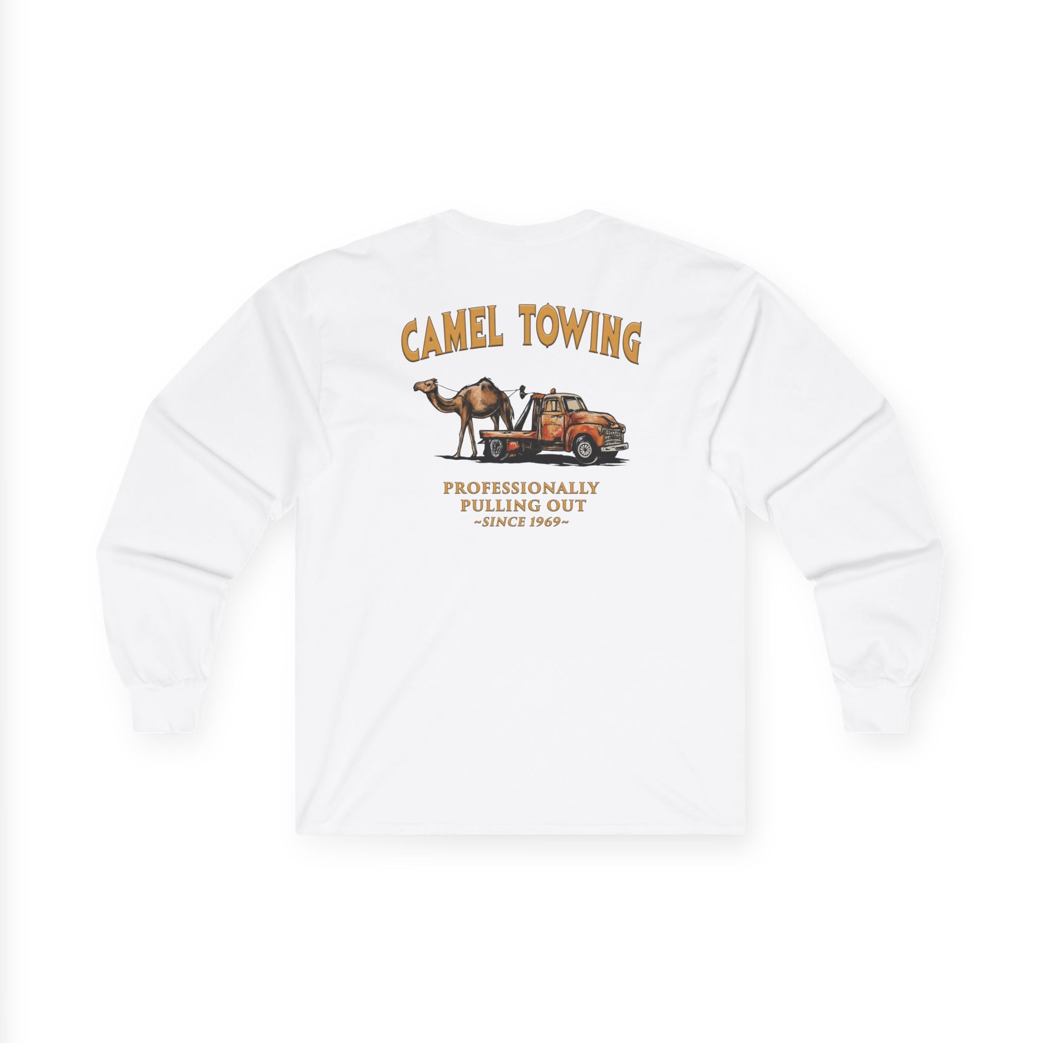 Camel Towing Back Long Sleeve Tee