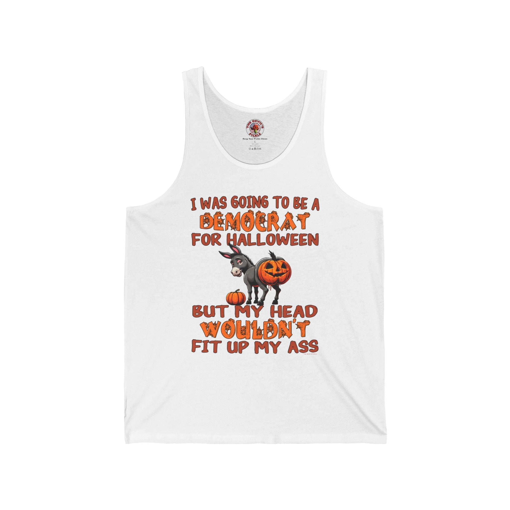 Democrat for Halloween Tank Top