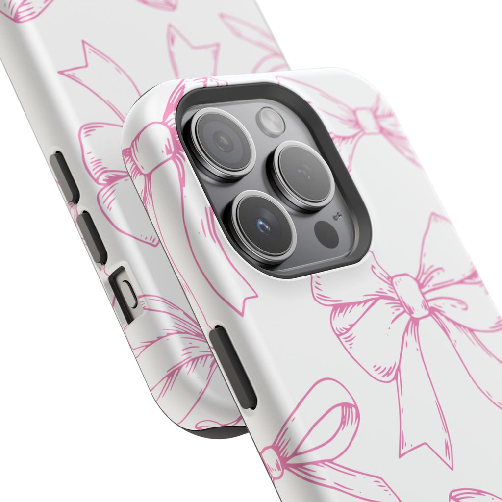 Customizable: Cute Bow Pattern Phone Case