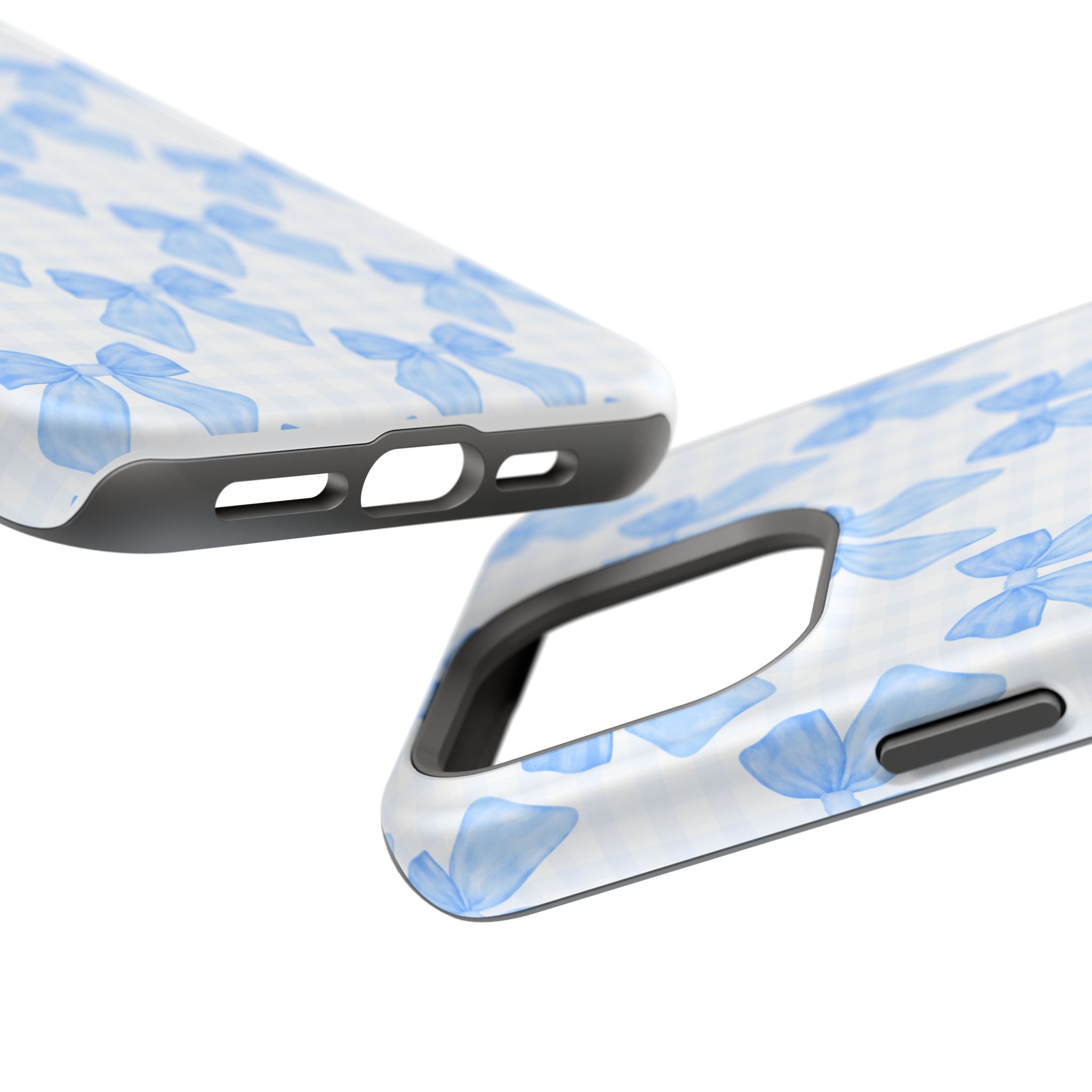 Customizable: Charming Bow Pattern Phone Case