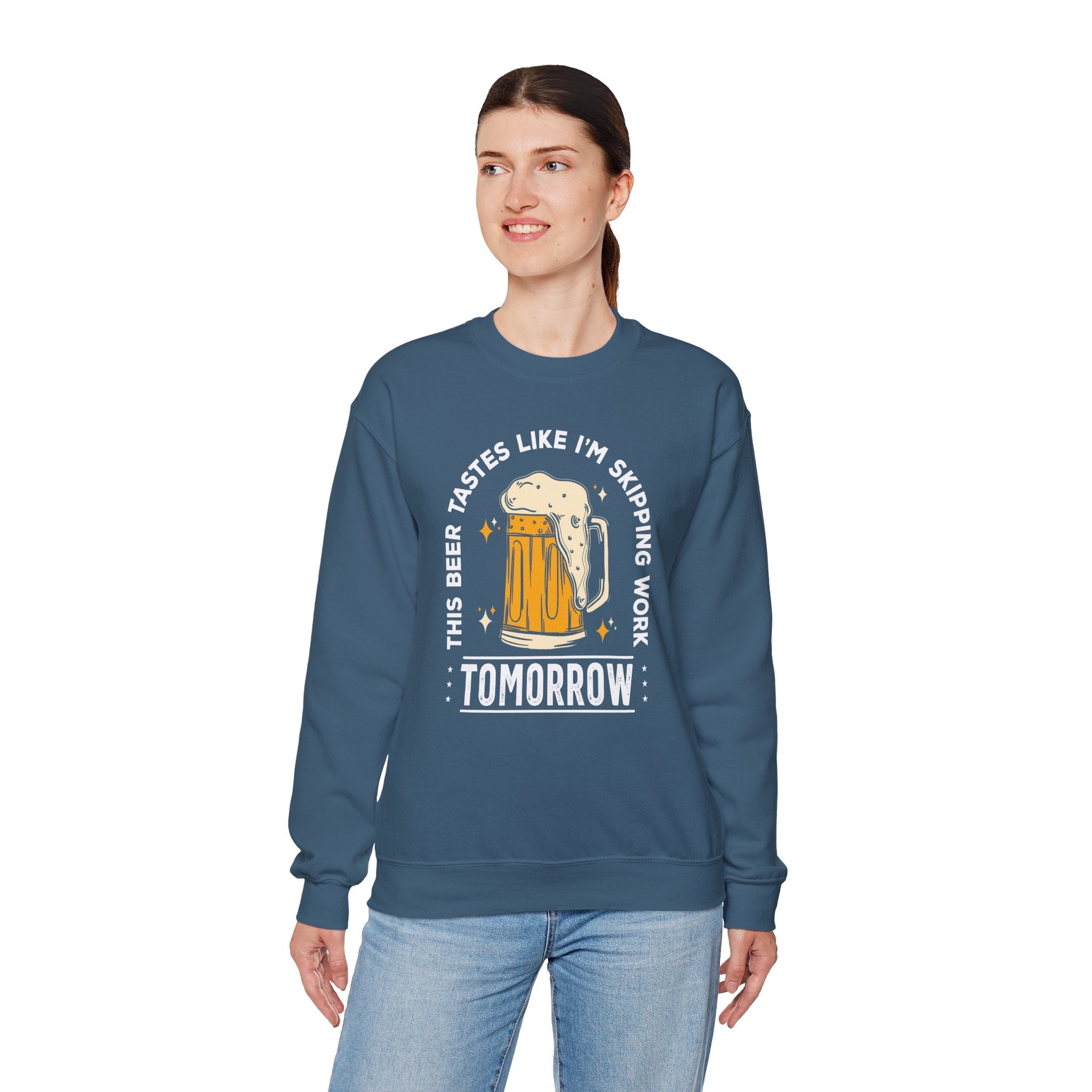 Skipping Work Tomorrow Crewneck Sweatshirt
