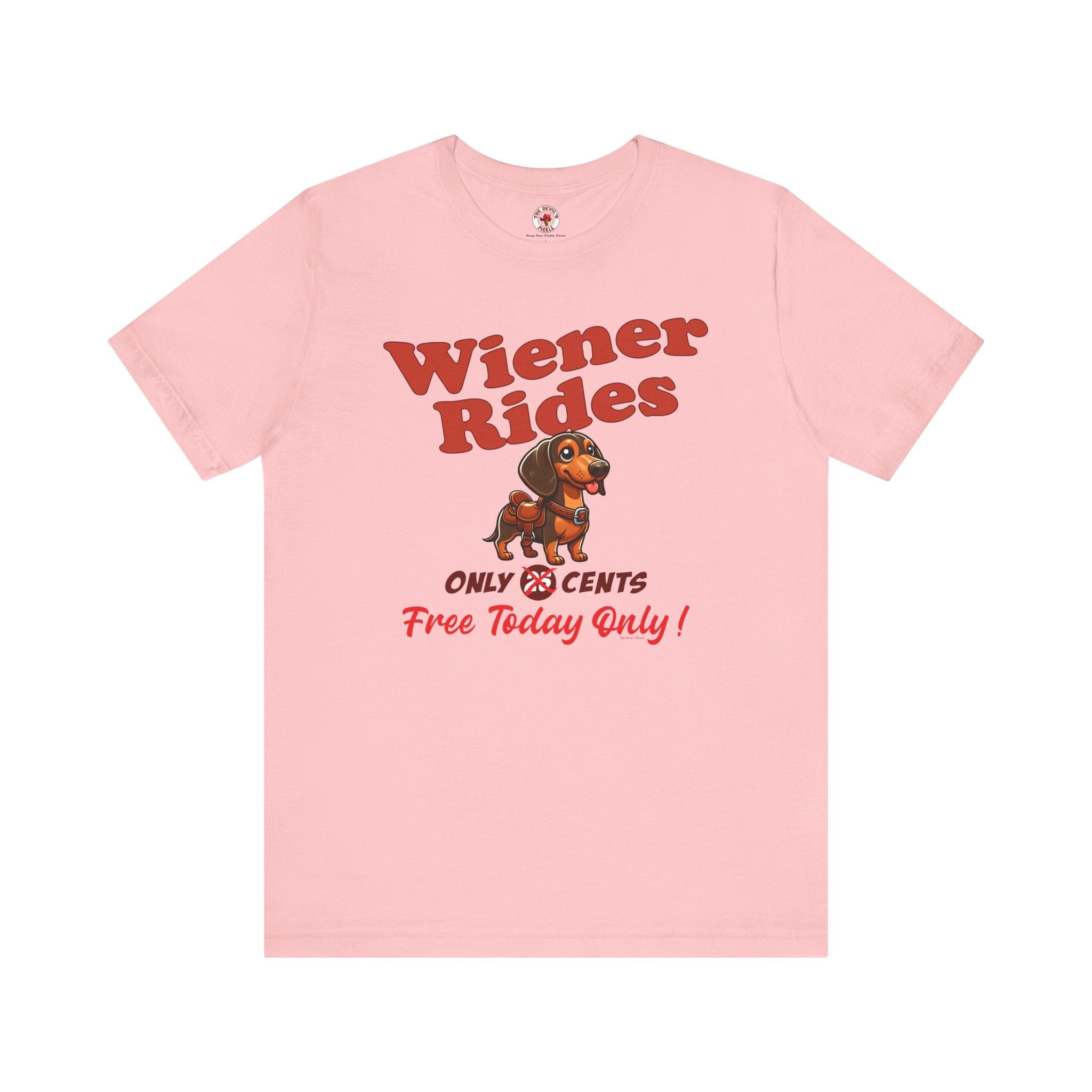 Free Wiener Rides T-Shirt