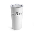 Luxlife Brands White Tumbler 20oz