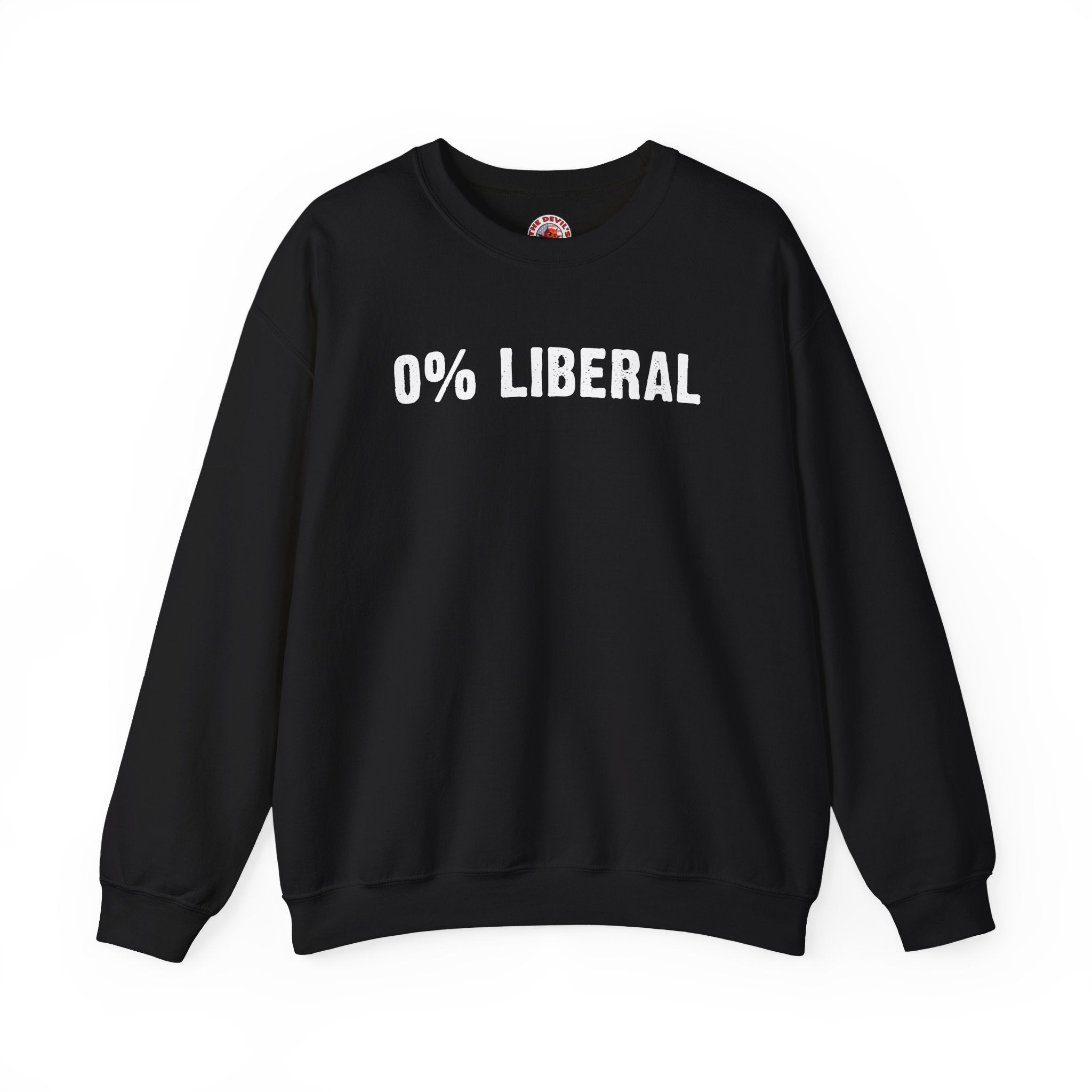 0% Liberal Crewneck Sweatshirt