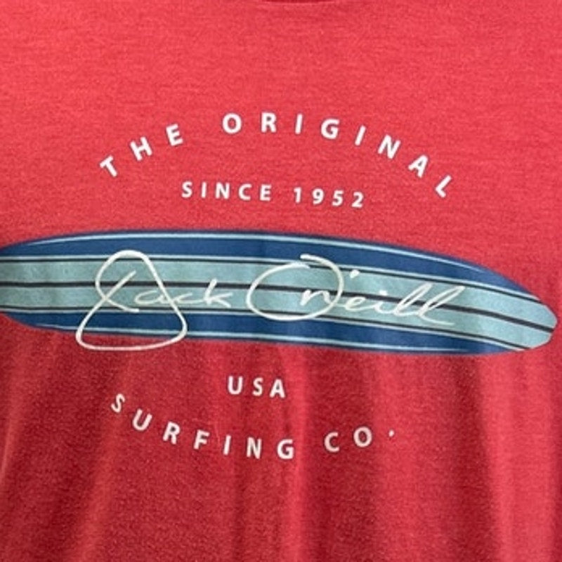Jack O'Neill Mens Large The Original Surfing Co Surfboard Short Sleeve Tee Shirt