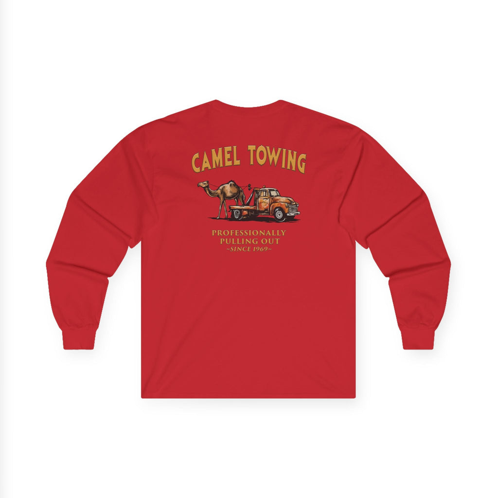 Camel Towing Back Long Sleeve Tee