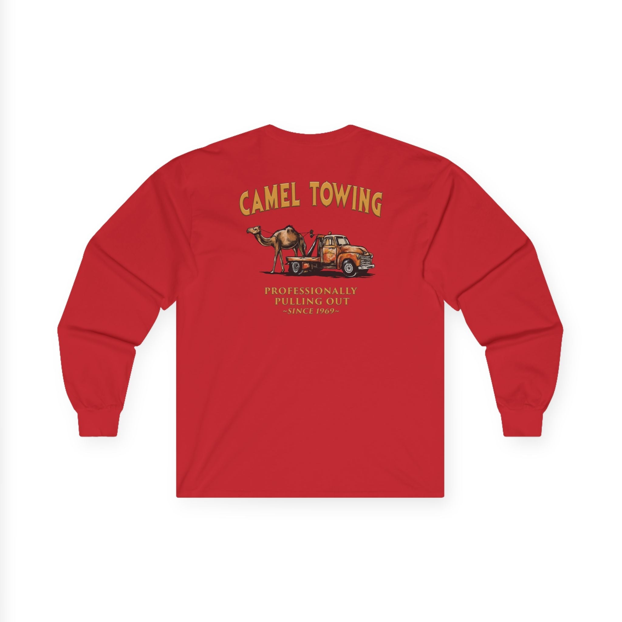 Camel Towing Back Long Sleeve Tee