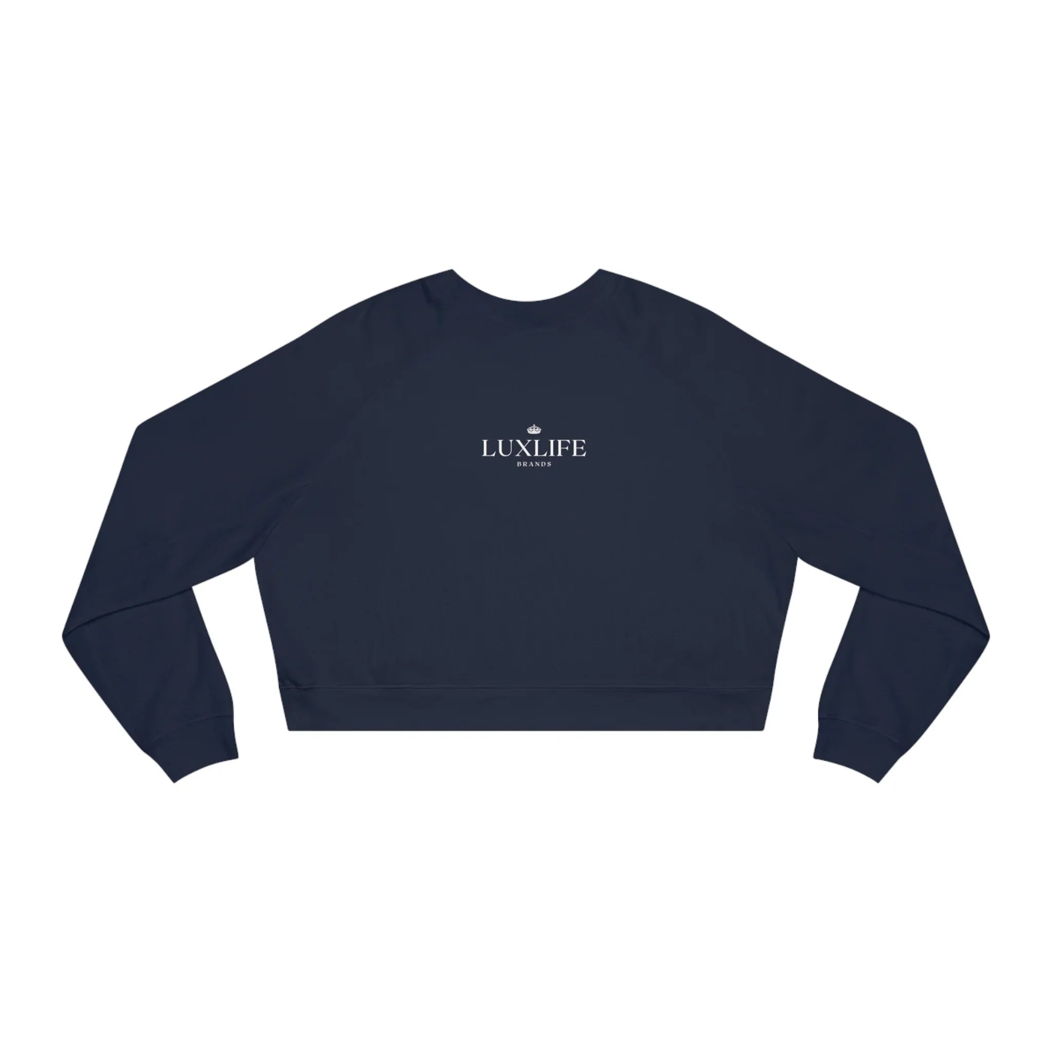 Women's Lux Cropped Fleece Pullover