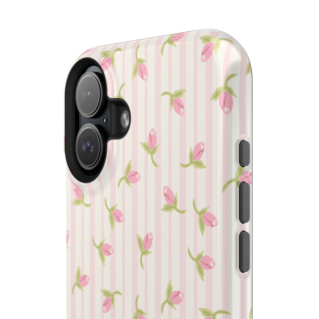 Customizable: Floral Impact-Resistant Phone Case