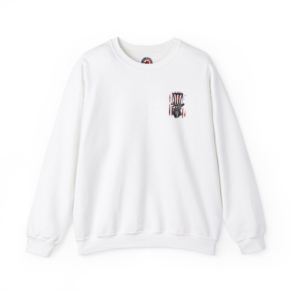 Patriotic Skull Crewneck Sweatshirt