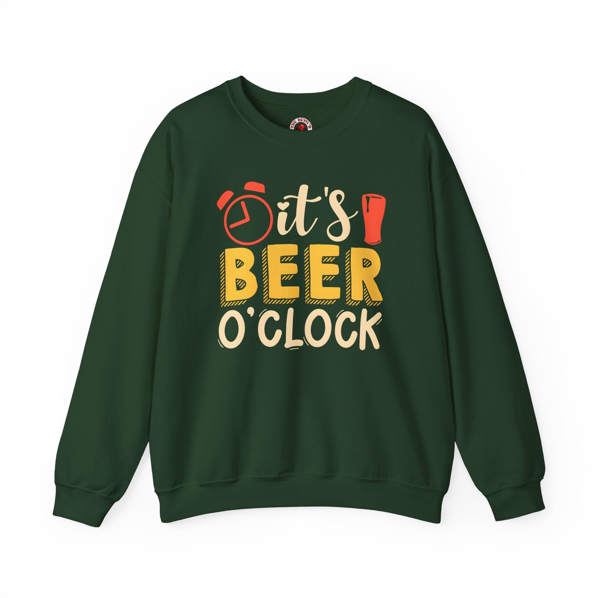 It's Beer O'clock Crewneck Sweatshirt