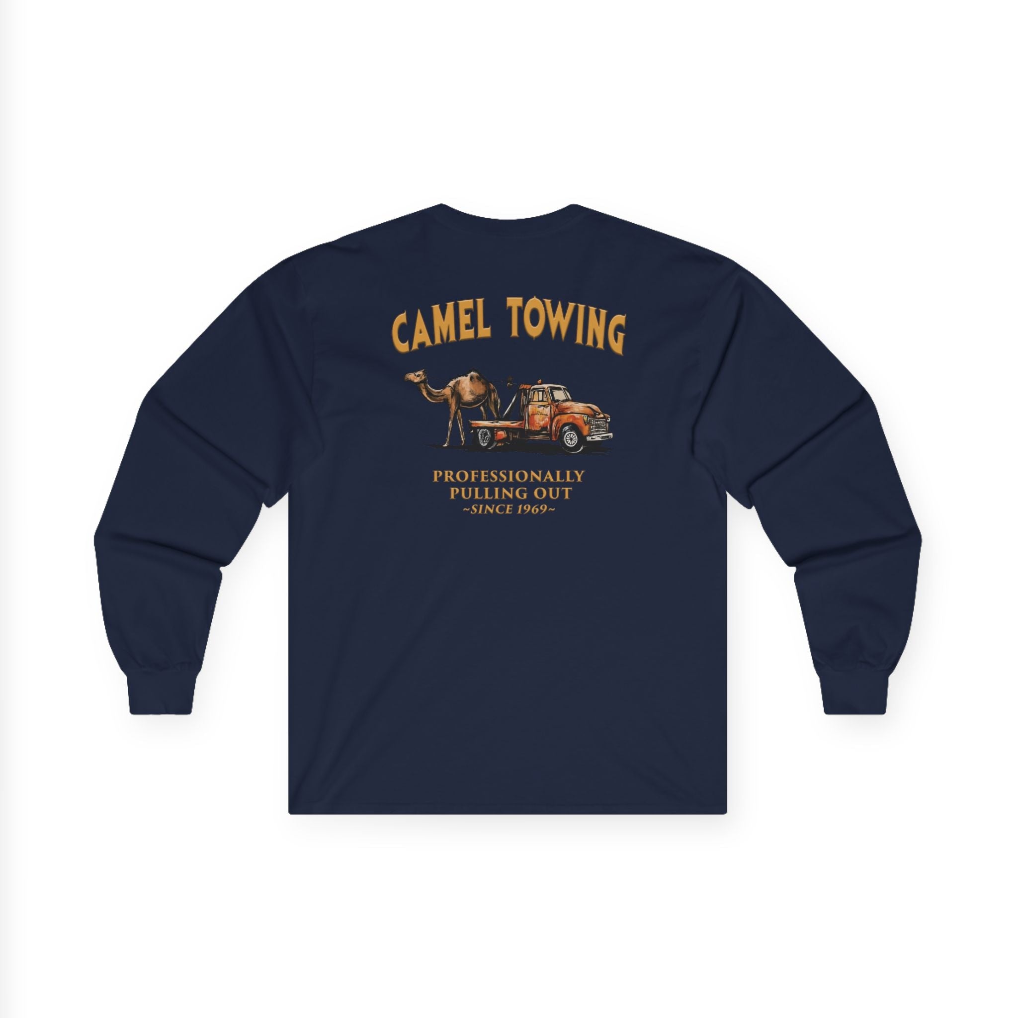 Camel Towing Back Long Sleeve Tee