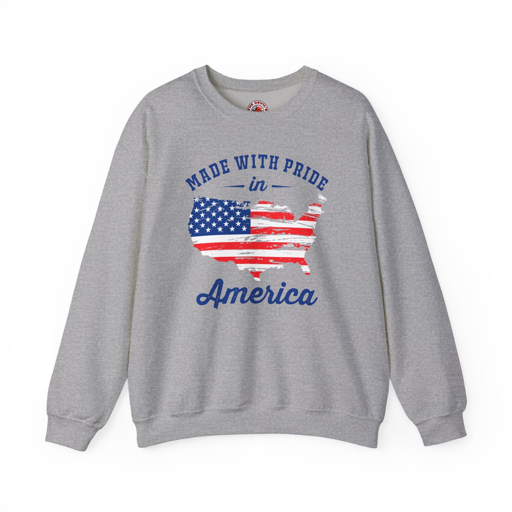 Made With Pride In America Crewneck Sweatshirt
