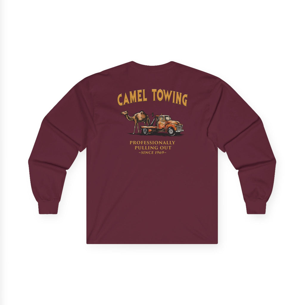 Camel Towing Back Long Sleeve Tee