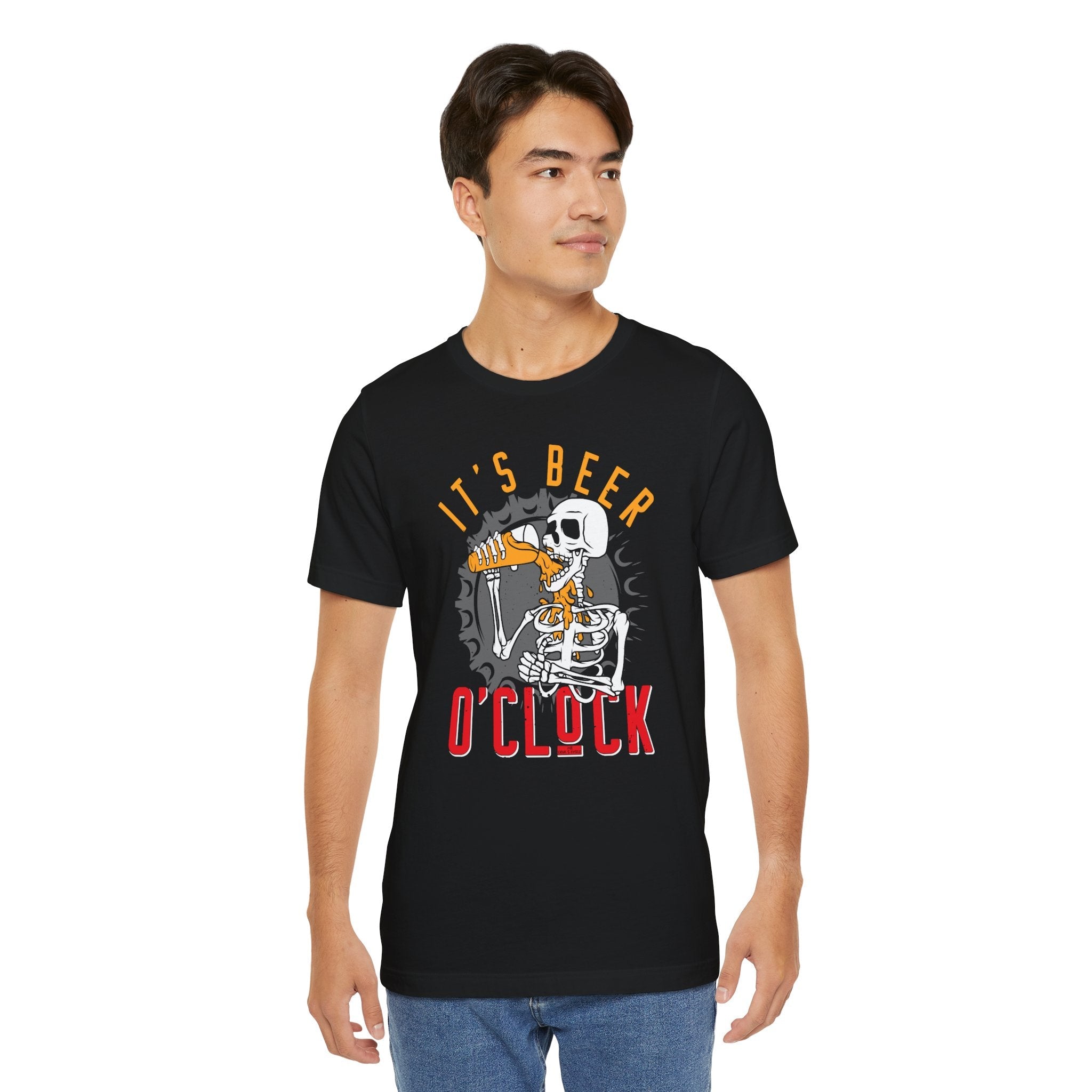 It's Beer O'Clock Skeleton T-Shirt