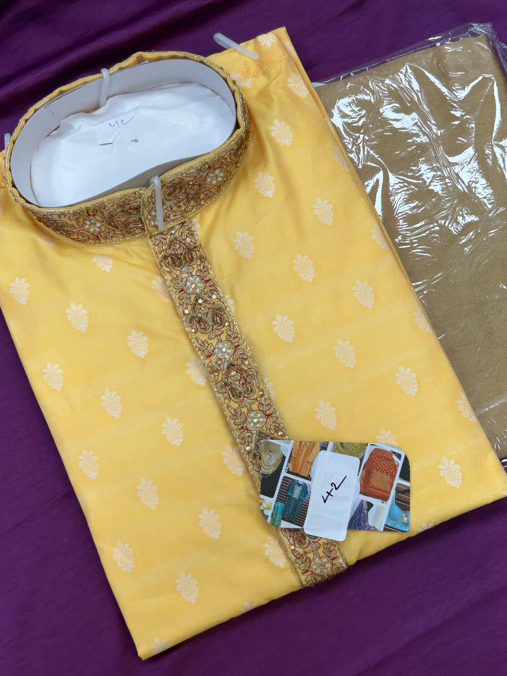 Silk kurta set