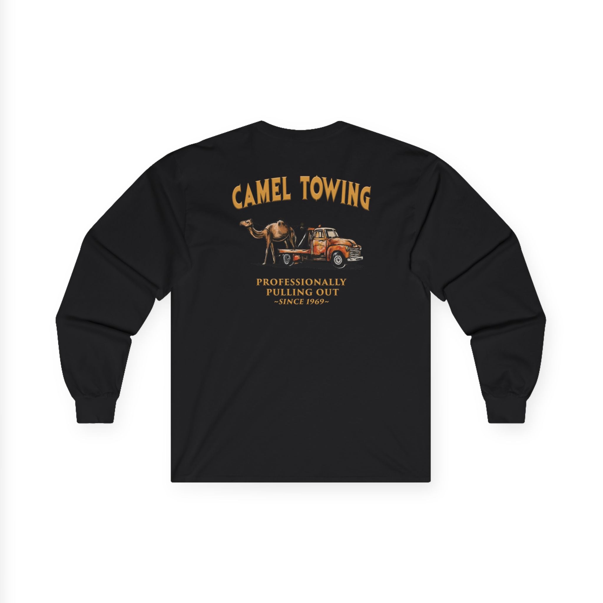 Camel Towing Back Long Sleeve Tee