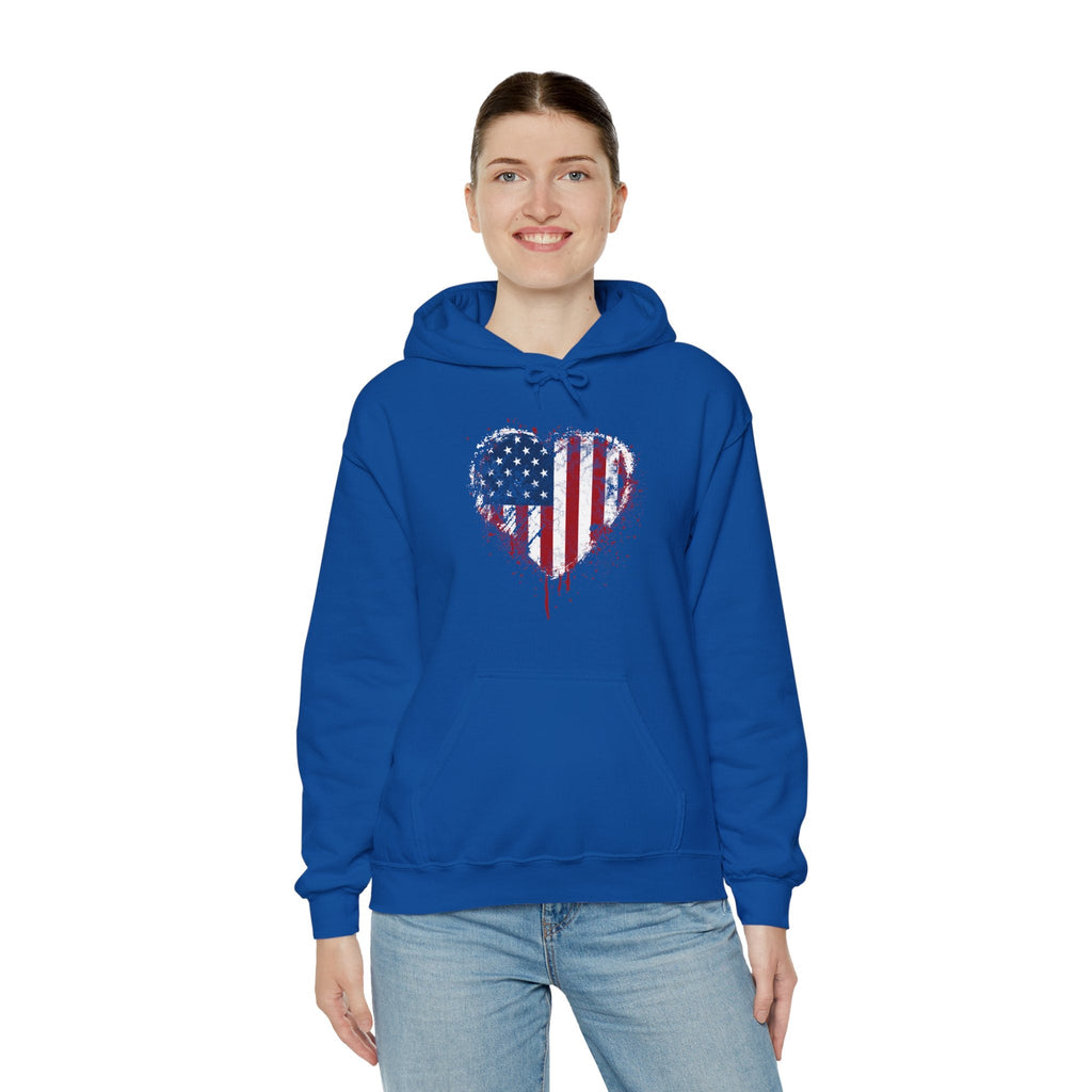 American Heart Hooded Sweatshirt