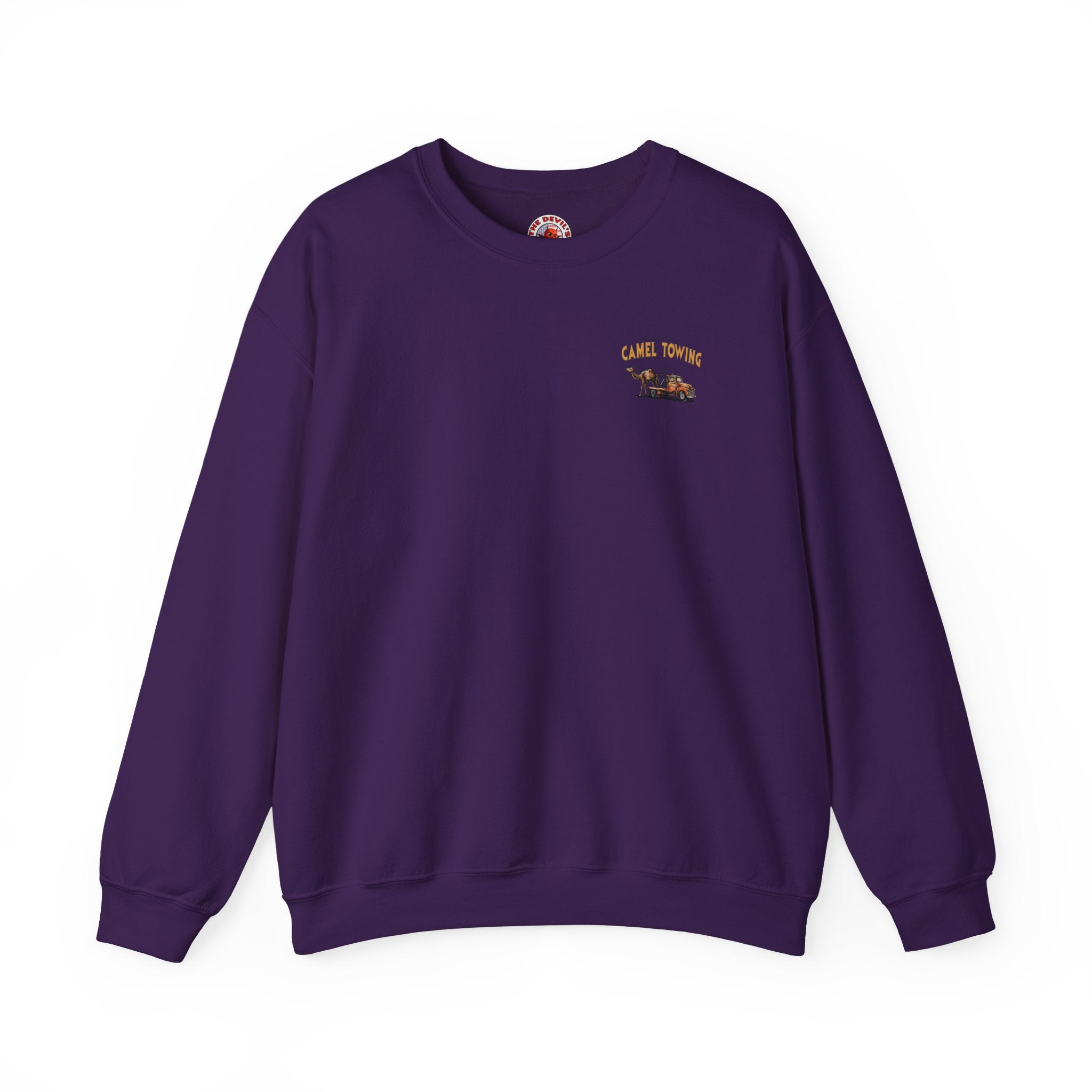 Camel Towing Back Crewneck Sweatshirt