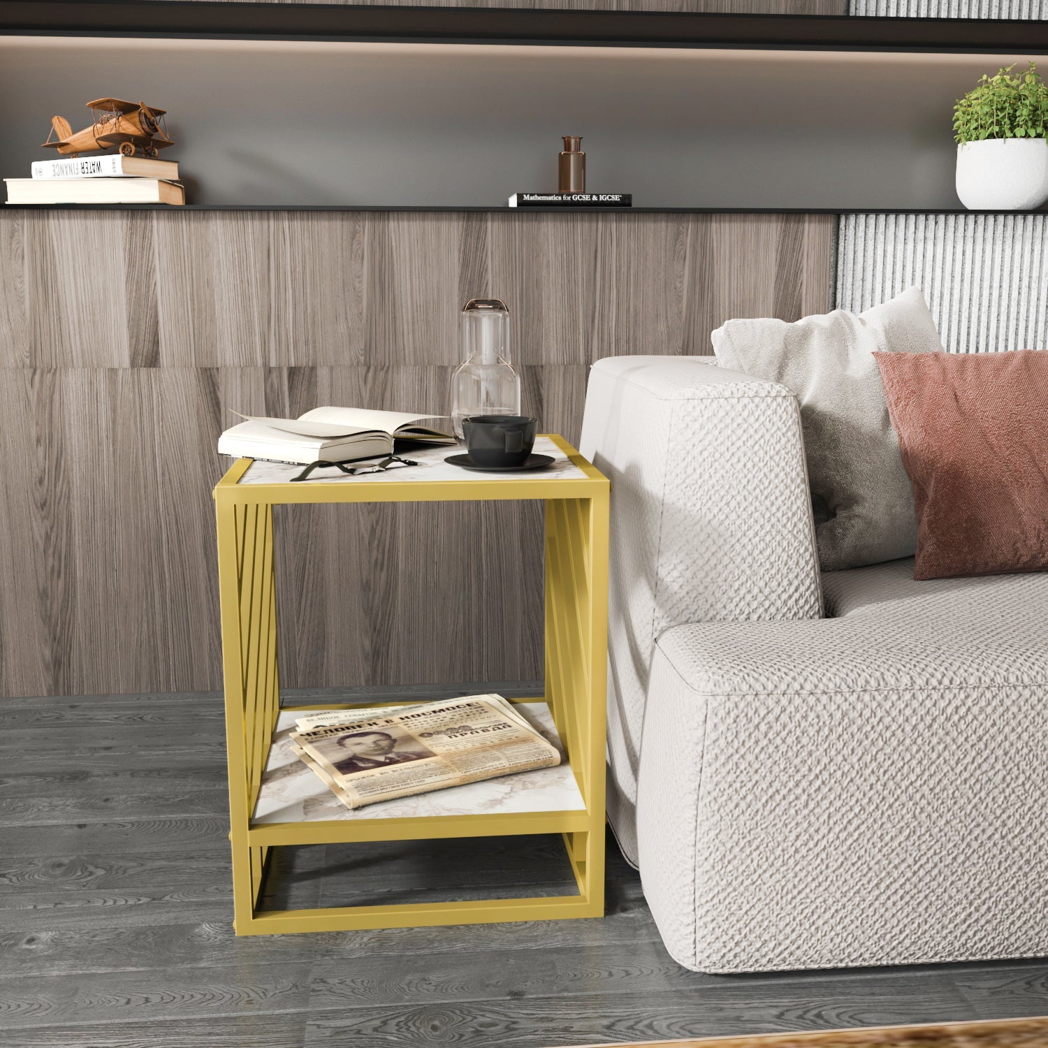 Flora & Norm Living Room Table Set