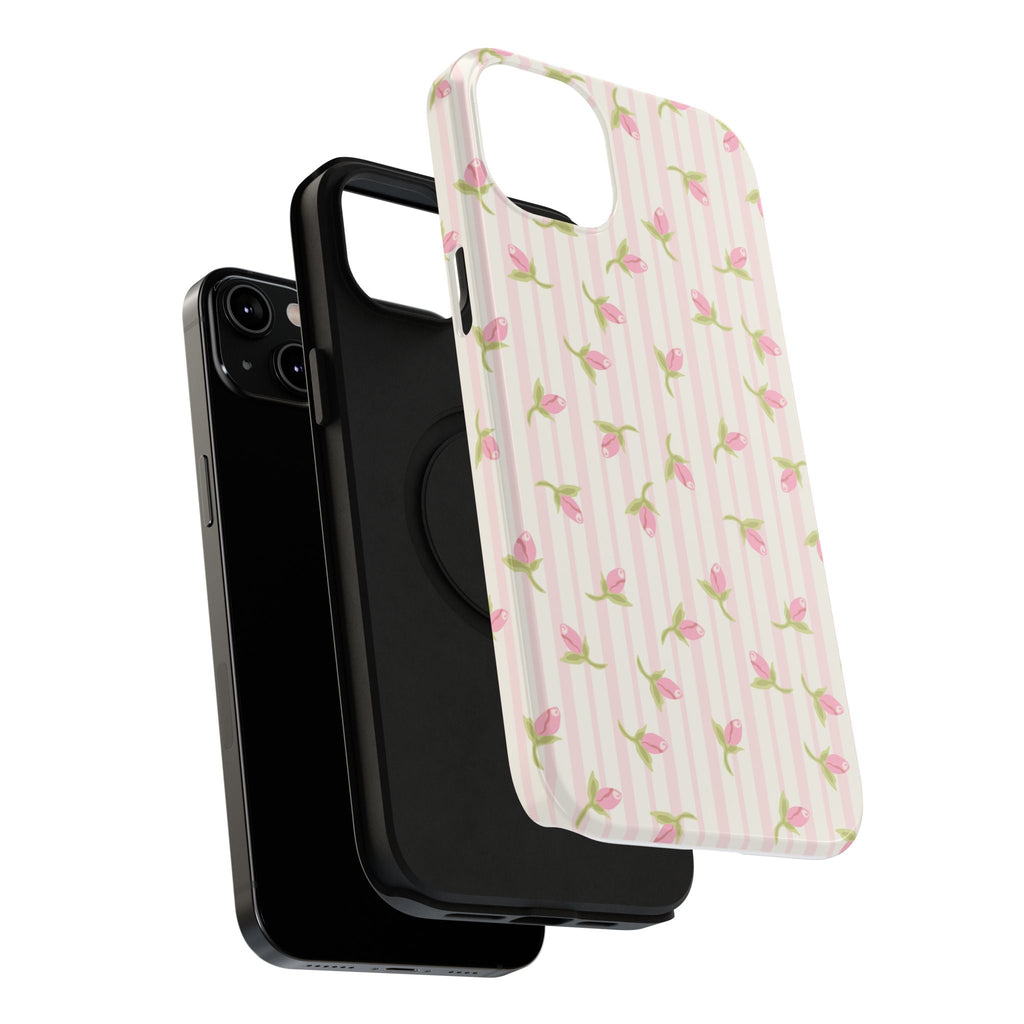 Customizable: Floral Impact-Resistant Phone Case
