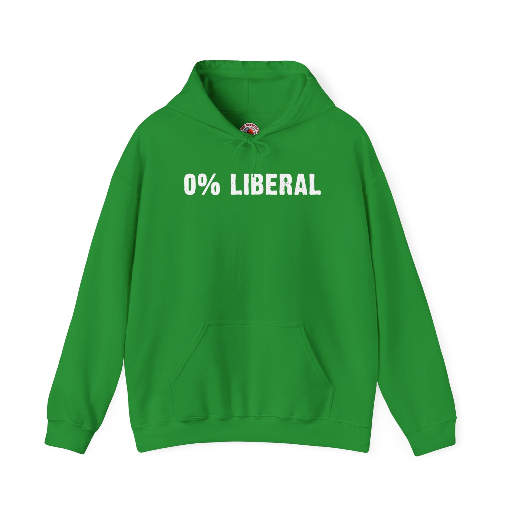 0% Liberal Hooded Sweatshirt