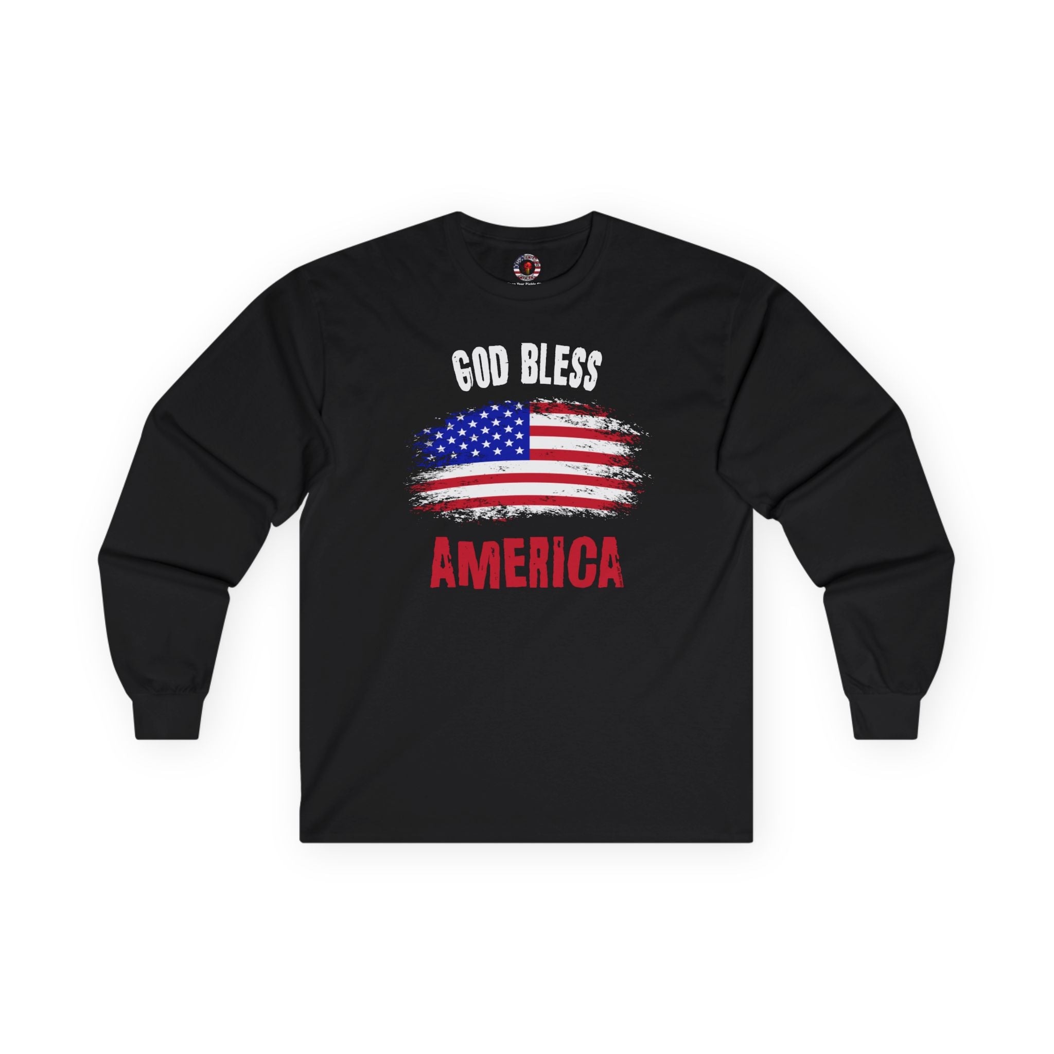 God Bless America Long Sleeve Tee