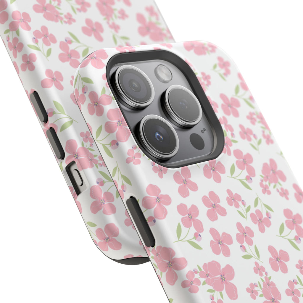 Customizable: Floral Impact-Resistant Phone Case