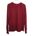 Good Fellow Mens Medium Red PolyCotton Long Sleeve Crew Neck Sweatshirt